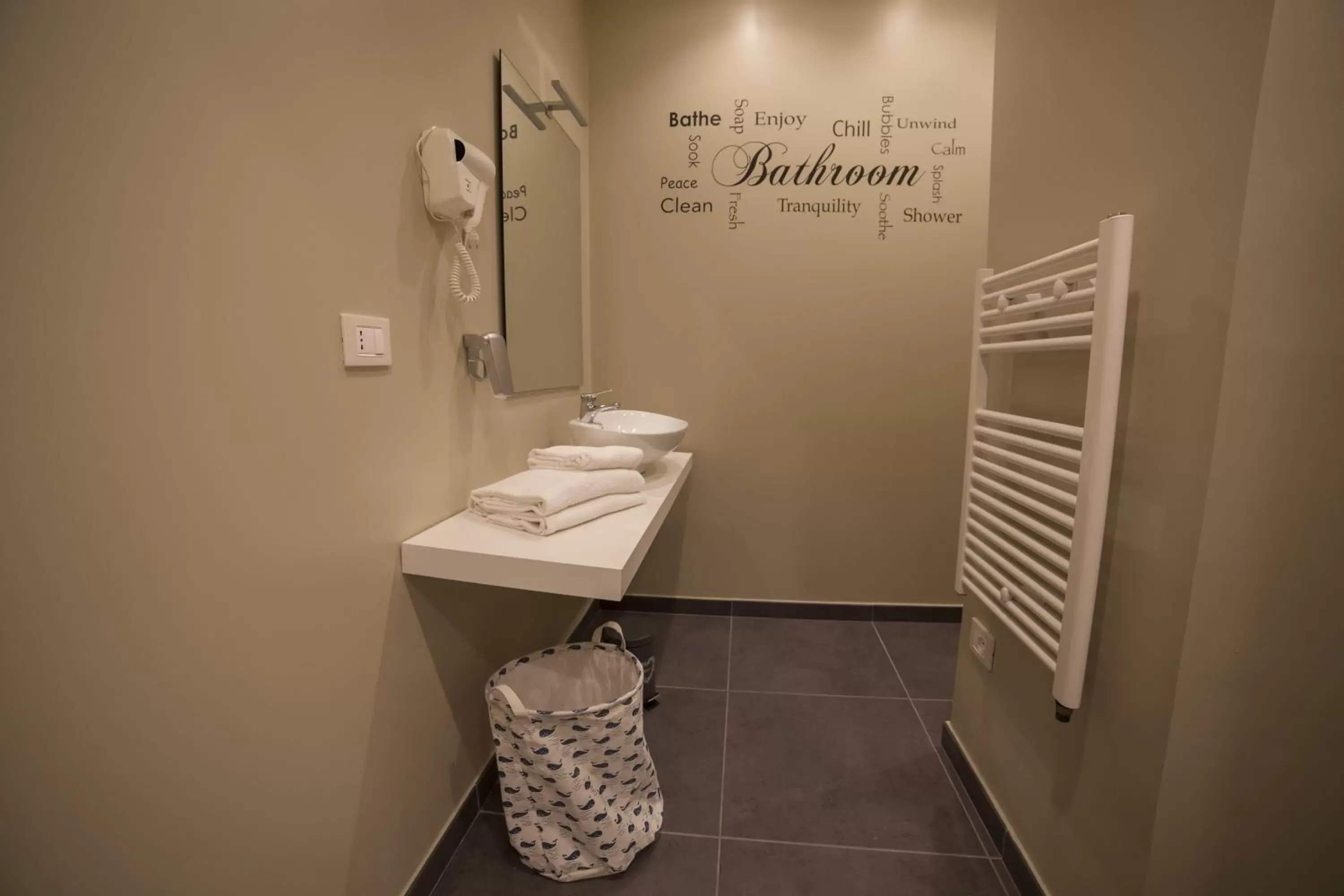 Bathroom in Residence del sole Manfredonia