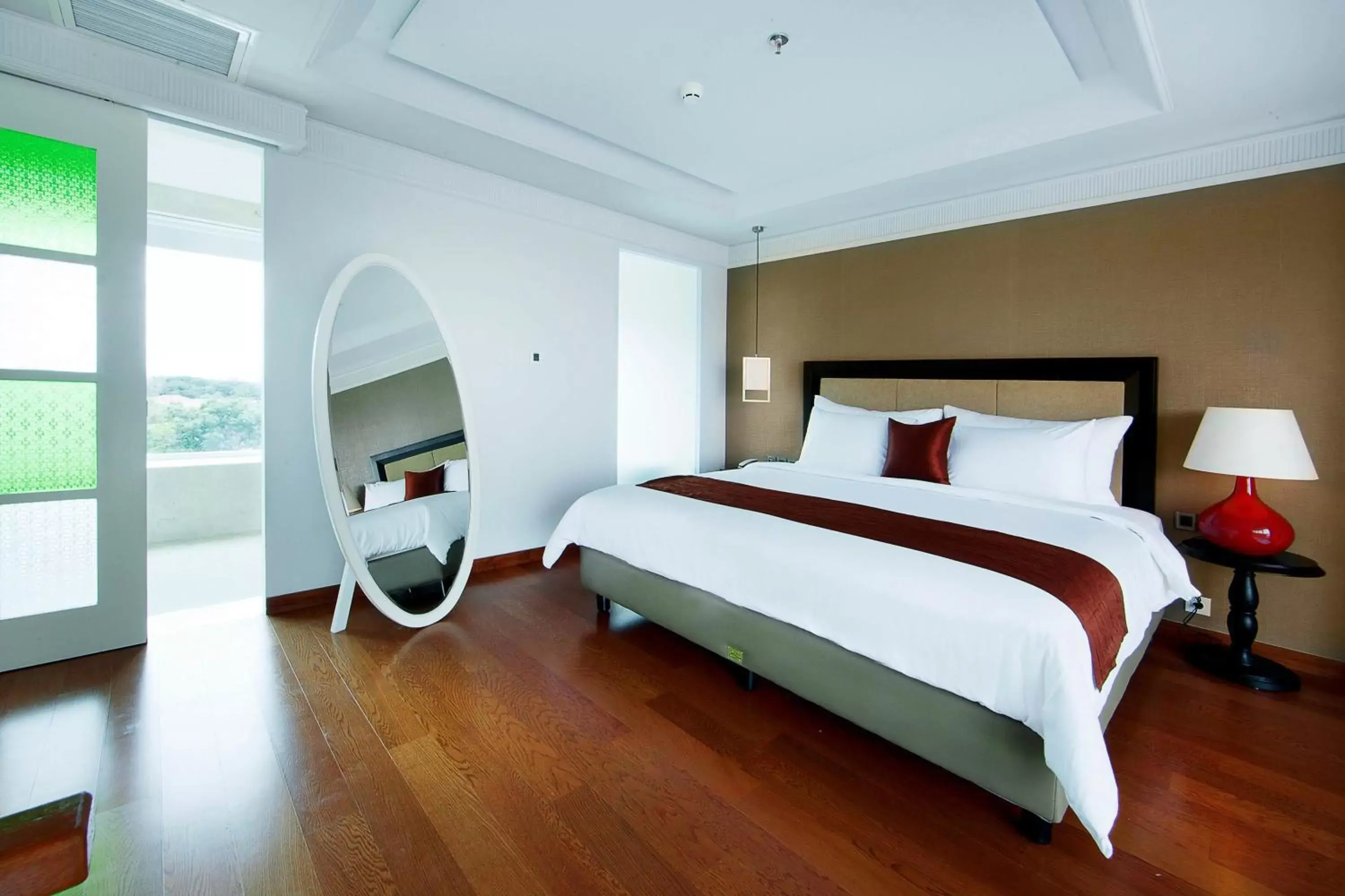 Bedroom, Bed in De Paviljoen Bandung