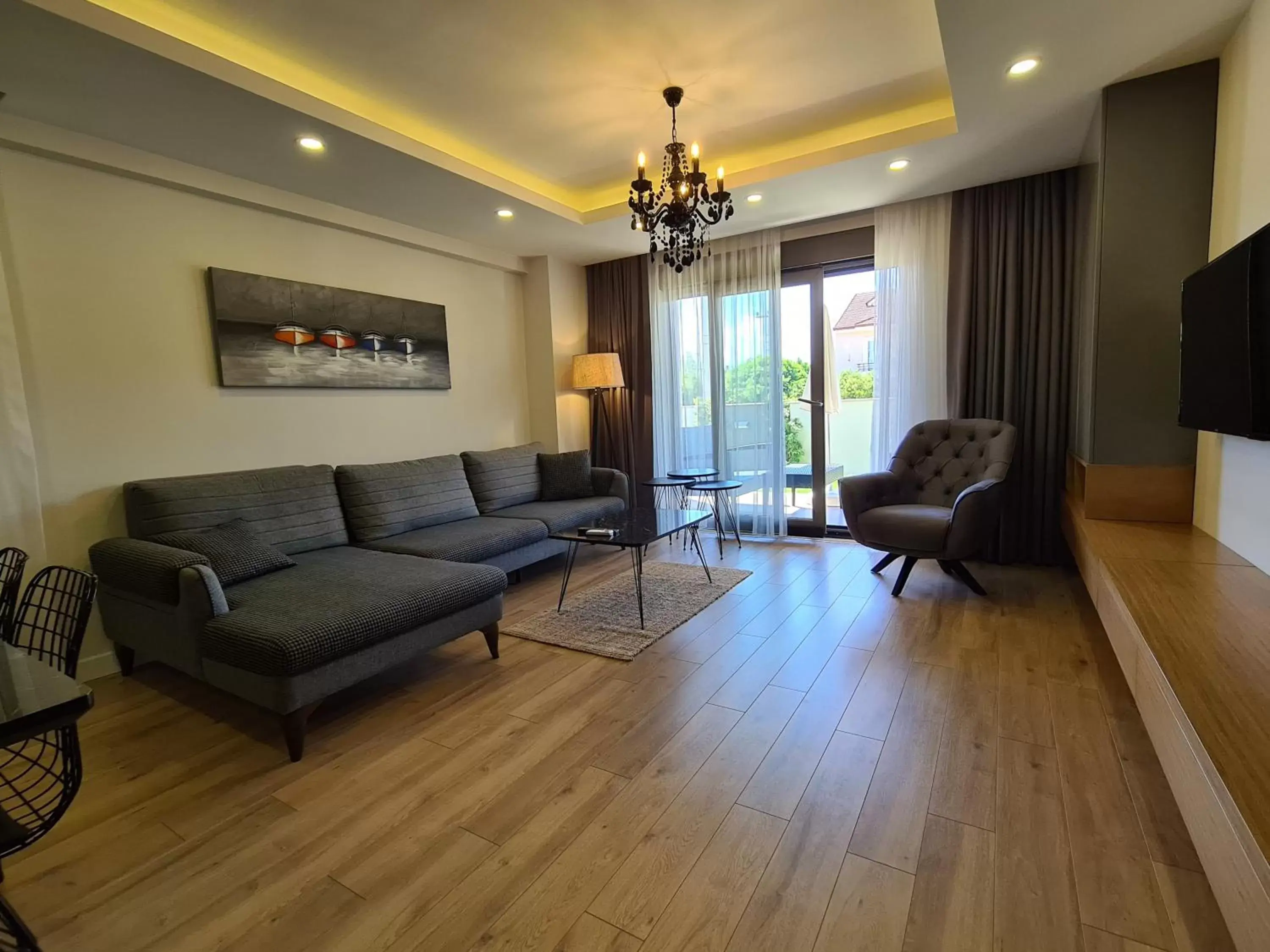 Living room, Seating Area in Veranda Suites