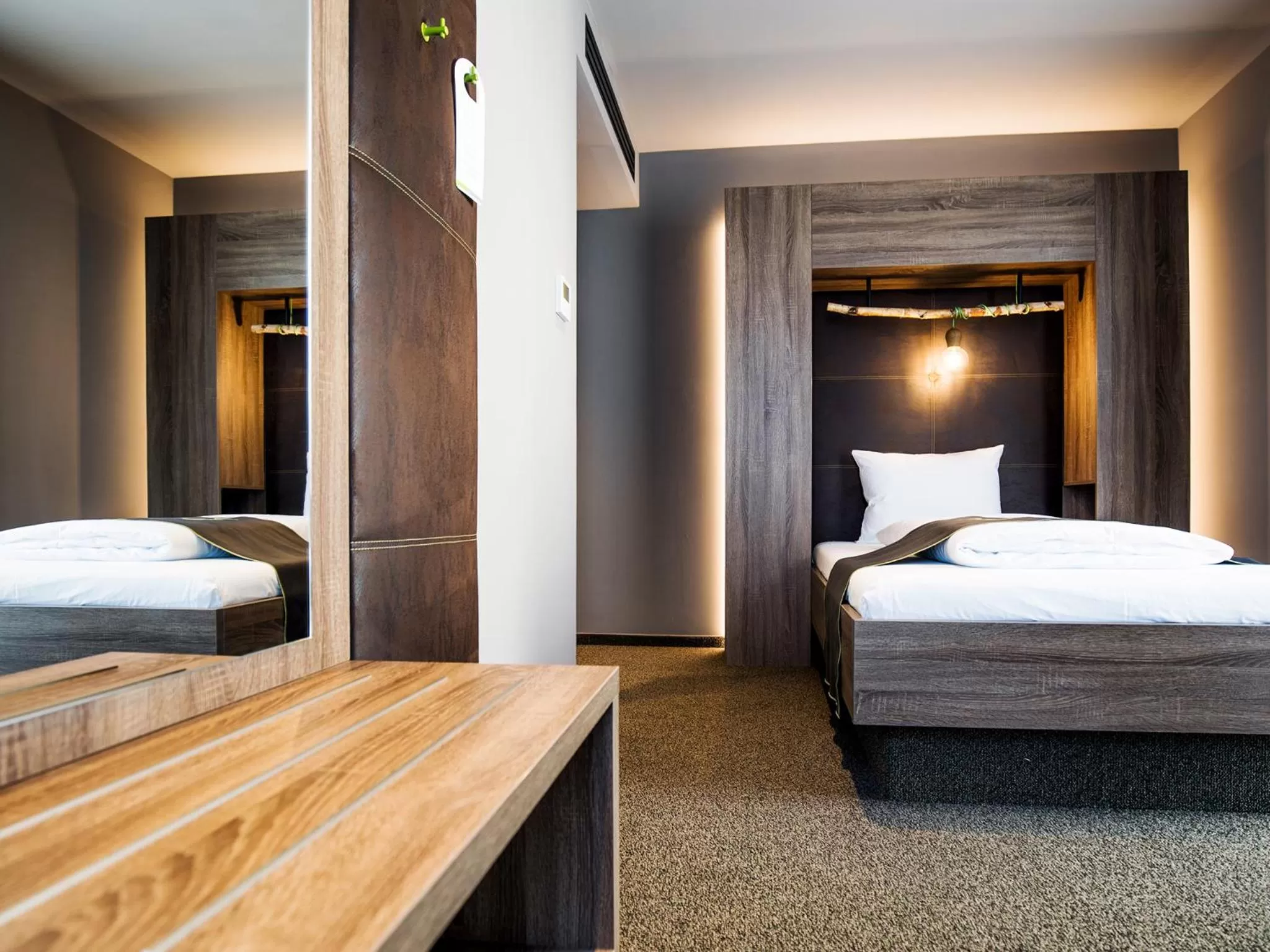 Photo of the whole room, Bed in RiKu HOTEL Ulm