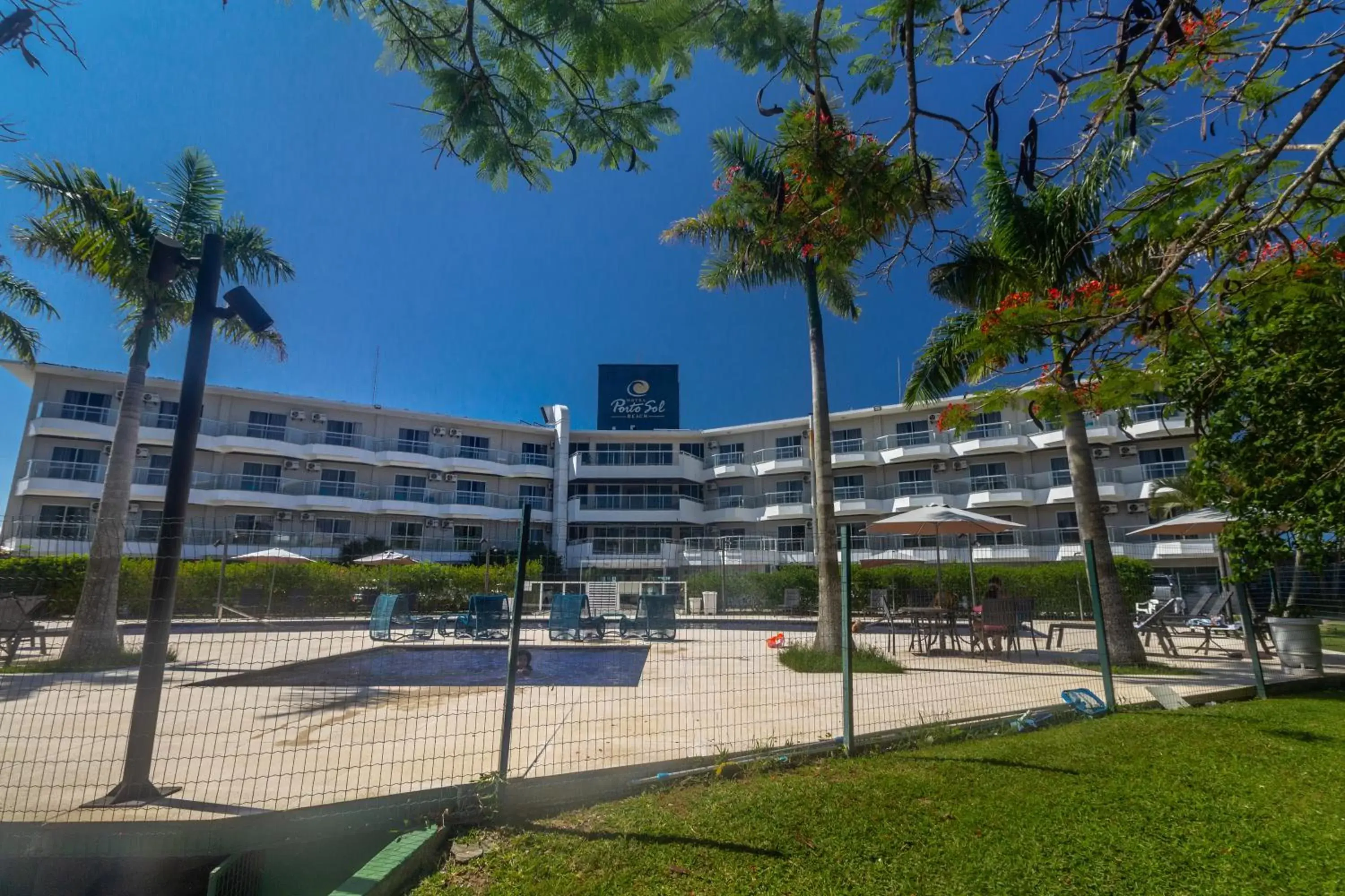 Property building in Hotel Porto Sol Beach