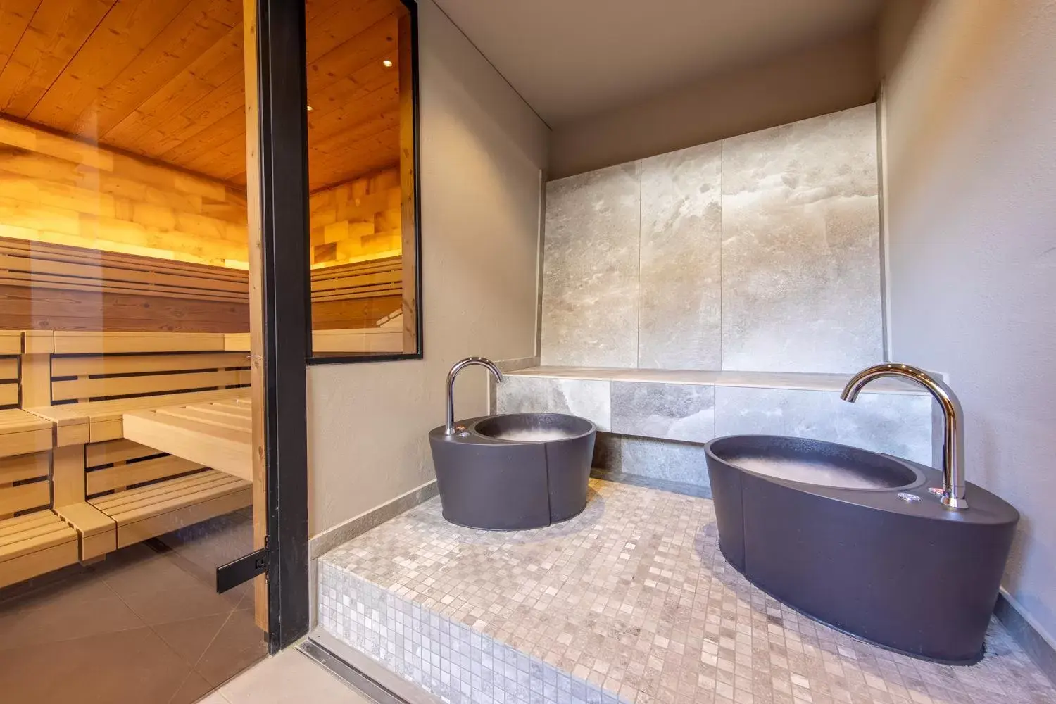 Spa and wellness centre/facilities, Bathroom in Hotel Kreuz&Post**** Grindelwald