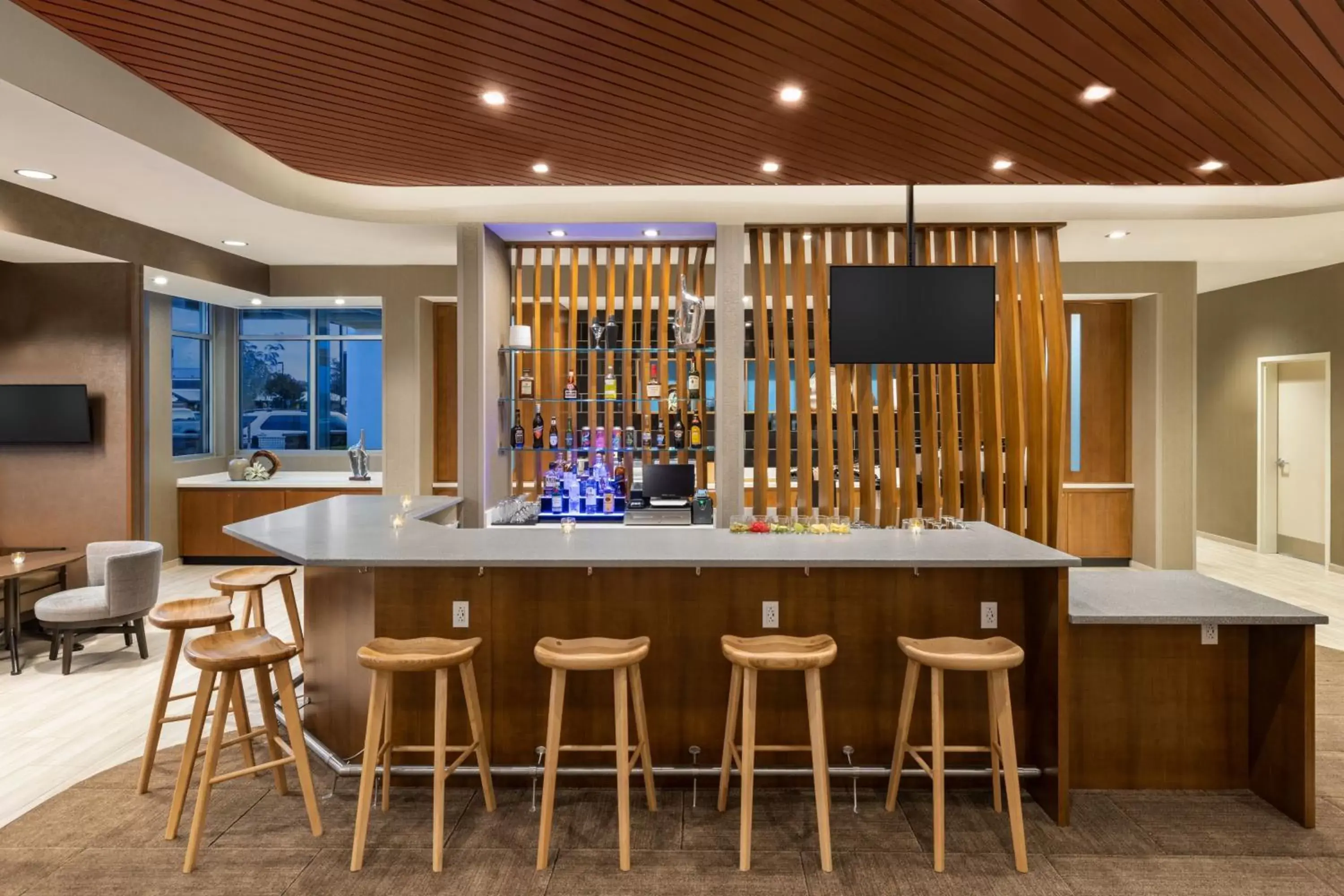 Lobby or reception, Lounge/Bar in SpringHill Suites by Marriott Camp Hill