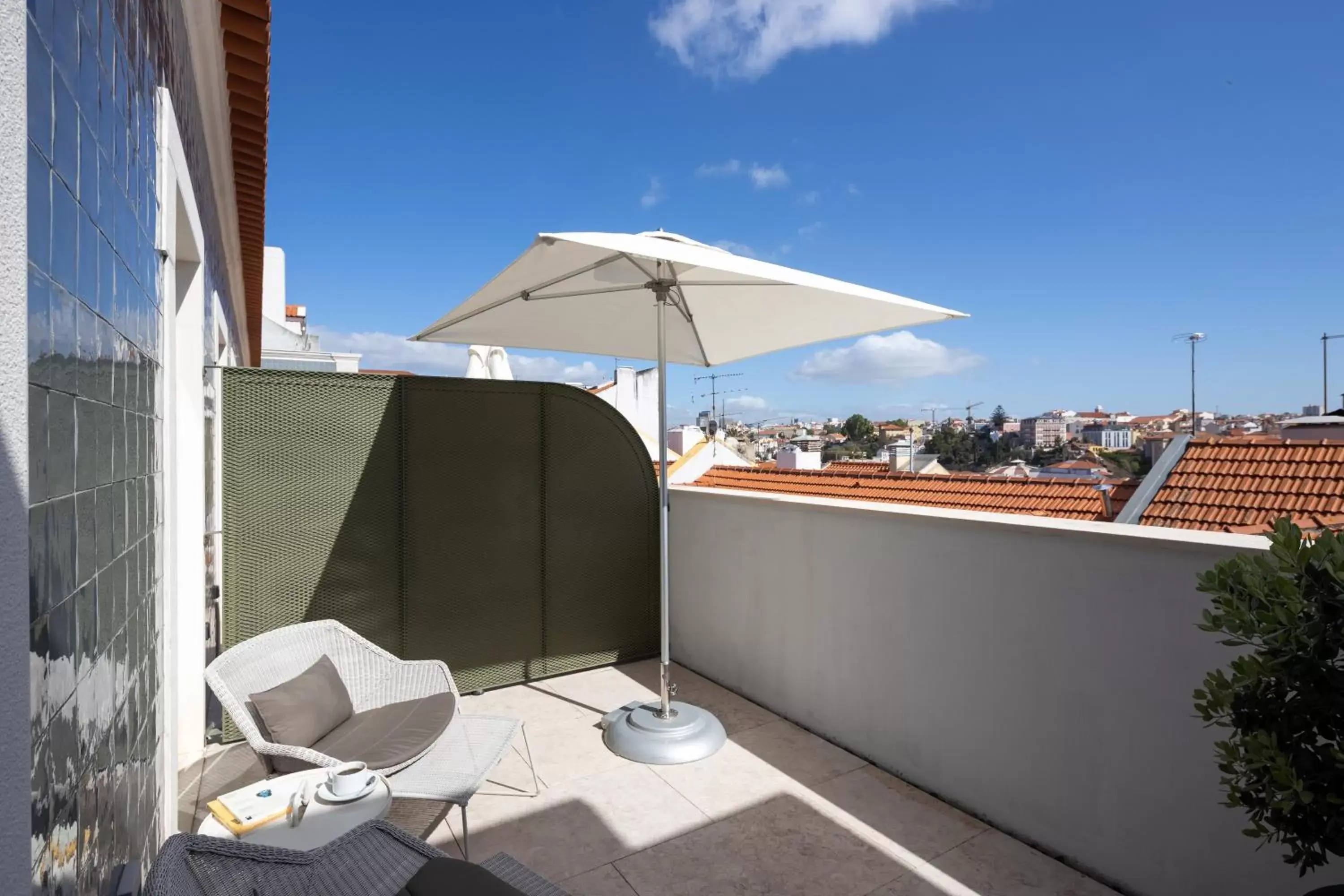 Balcony/Terrace in Lisboa Pessoa Hotel