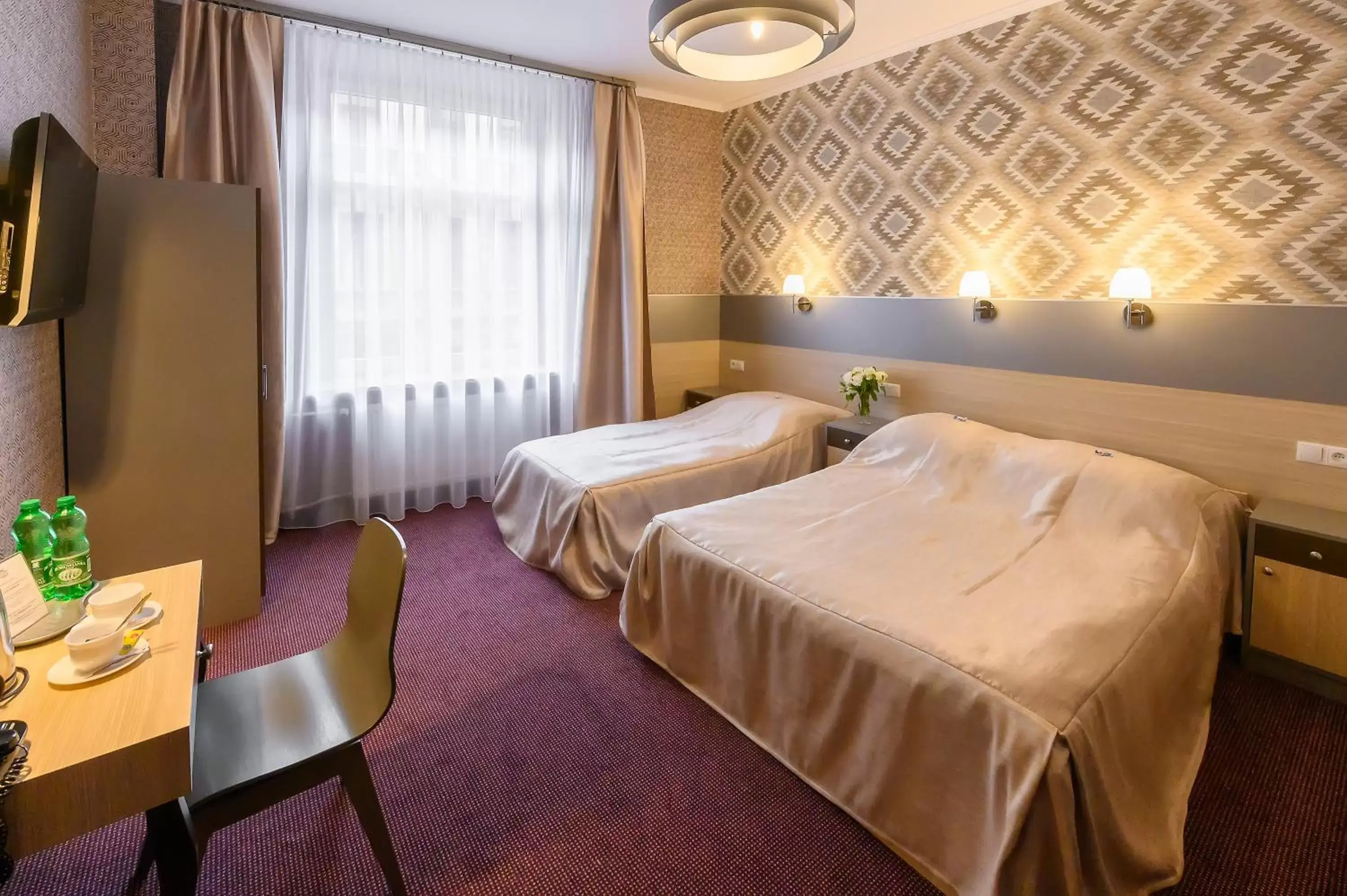 Bed in Hotel Kazimierz