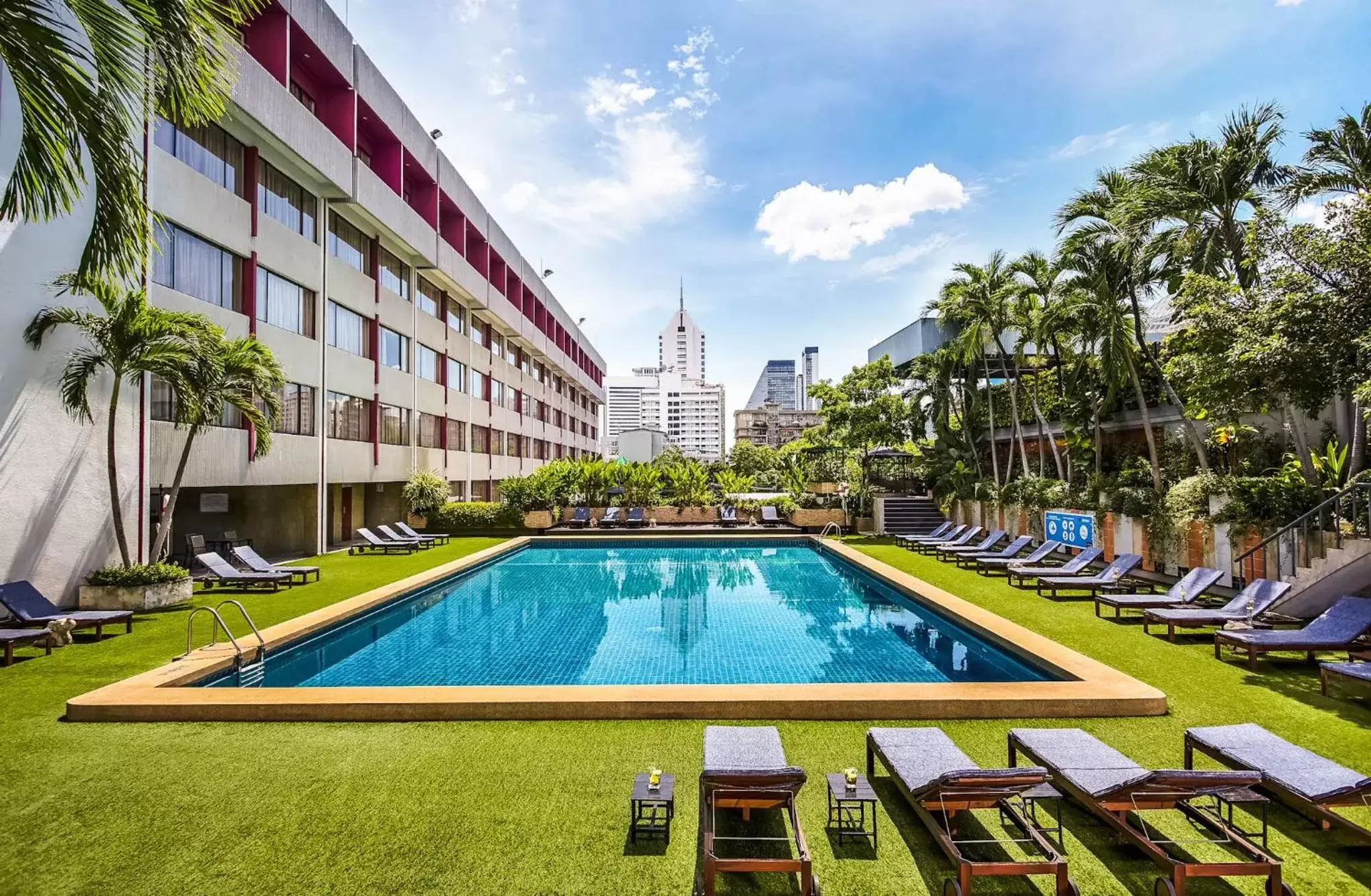 Day, Swimming Pool in Ambassador Hotel Bangkok - SHA Extra Plus