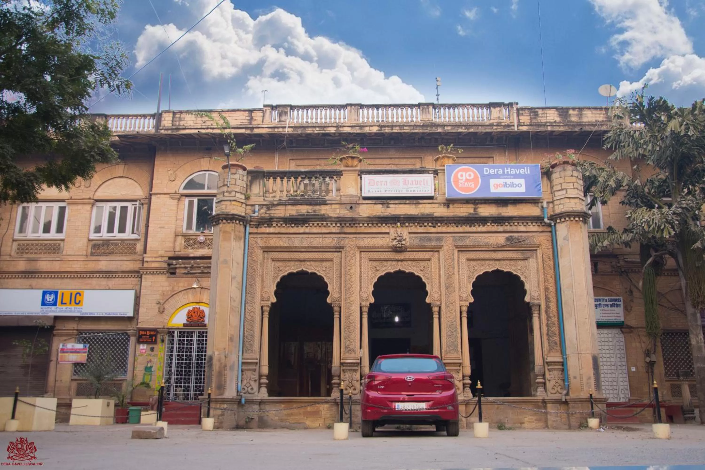 Facade/entrance, Property Building in Dera Haveli- Heritage homestay