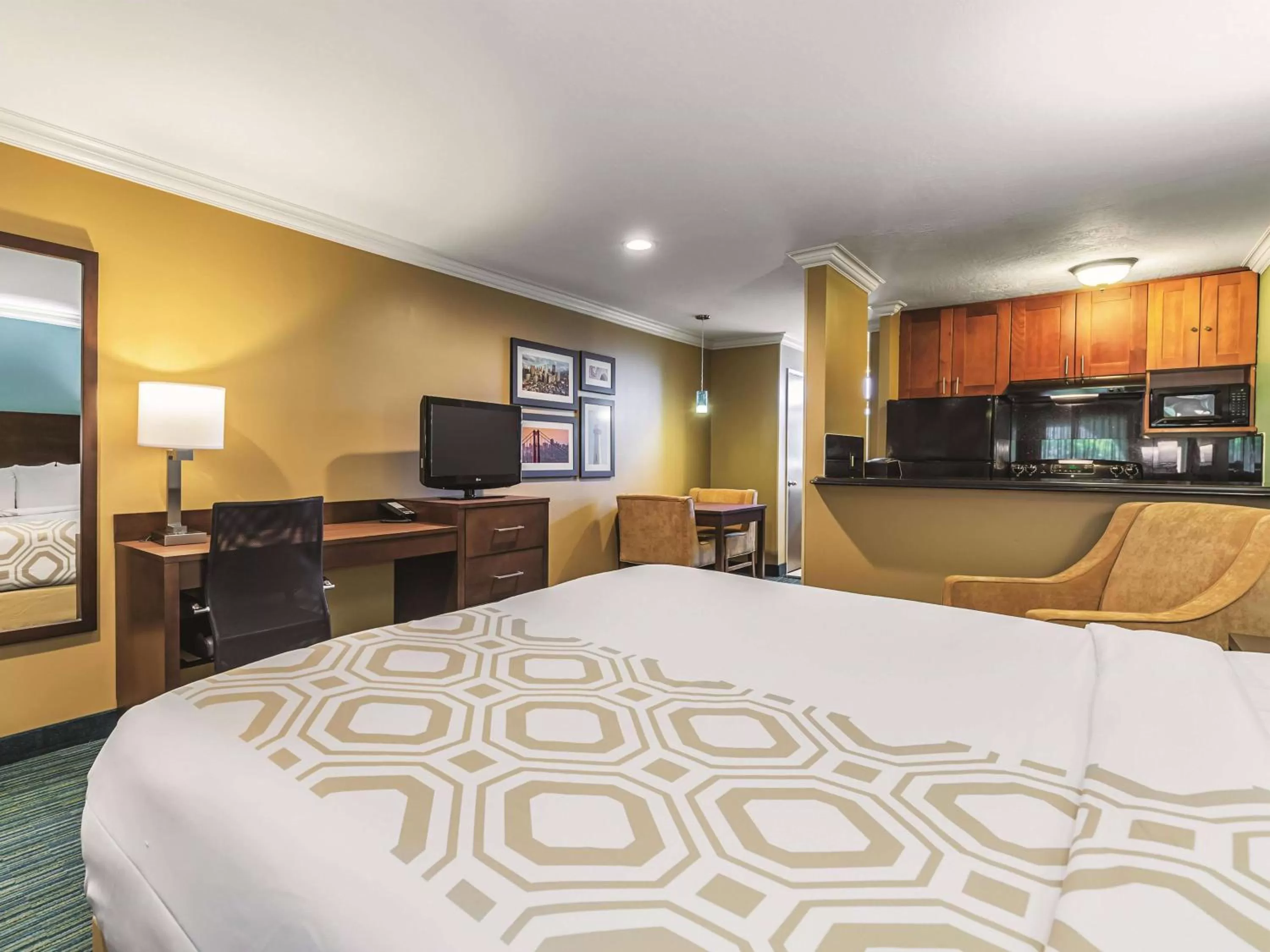 Photo of the whole room, Bed in La Quinta by Wyndham San Francisco Airport West Millbrae FREE AIRPORT SHUTTLE