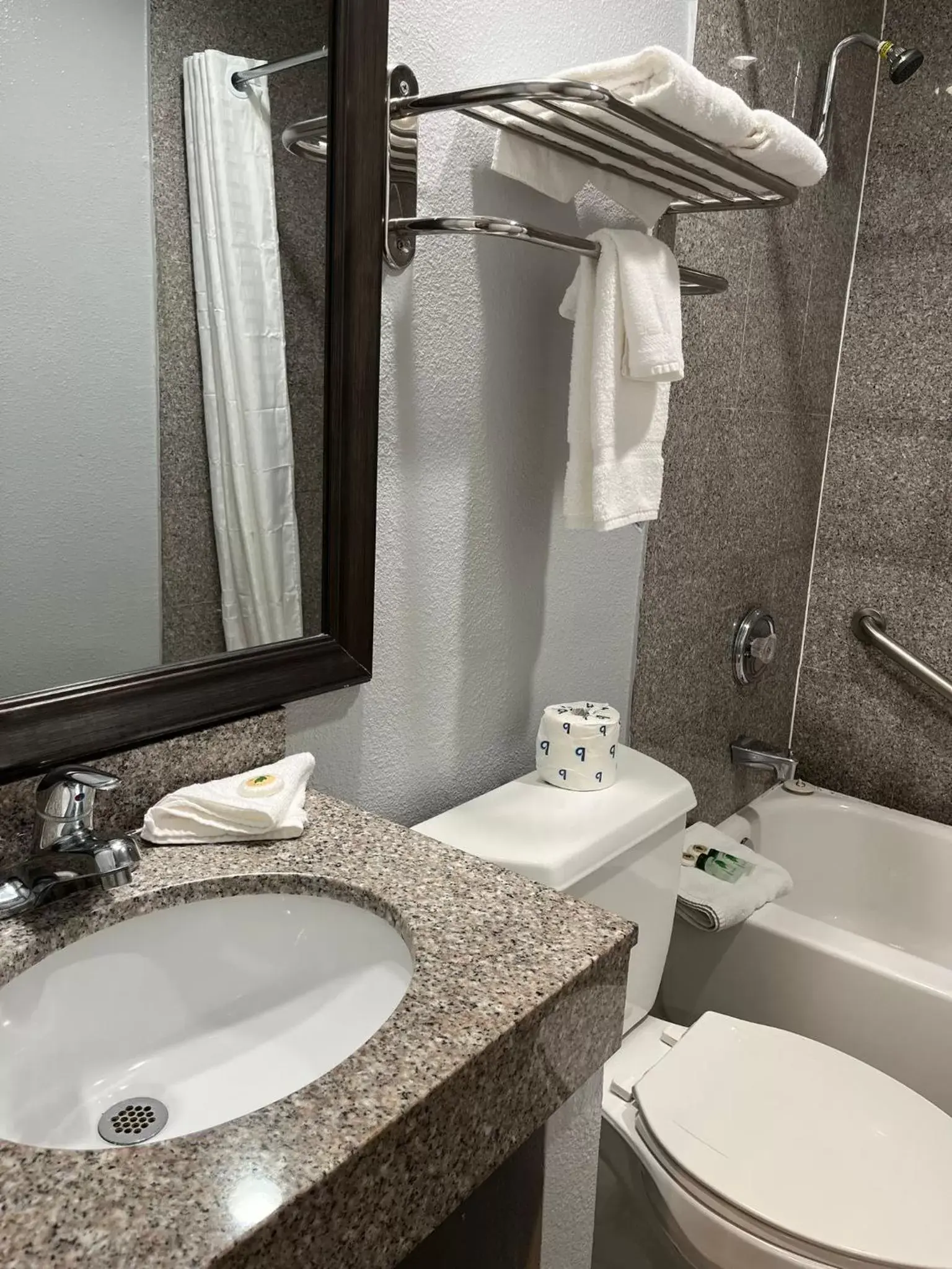 Bathroom in Laguna Inn and Suites