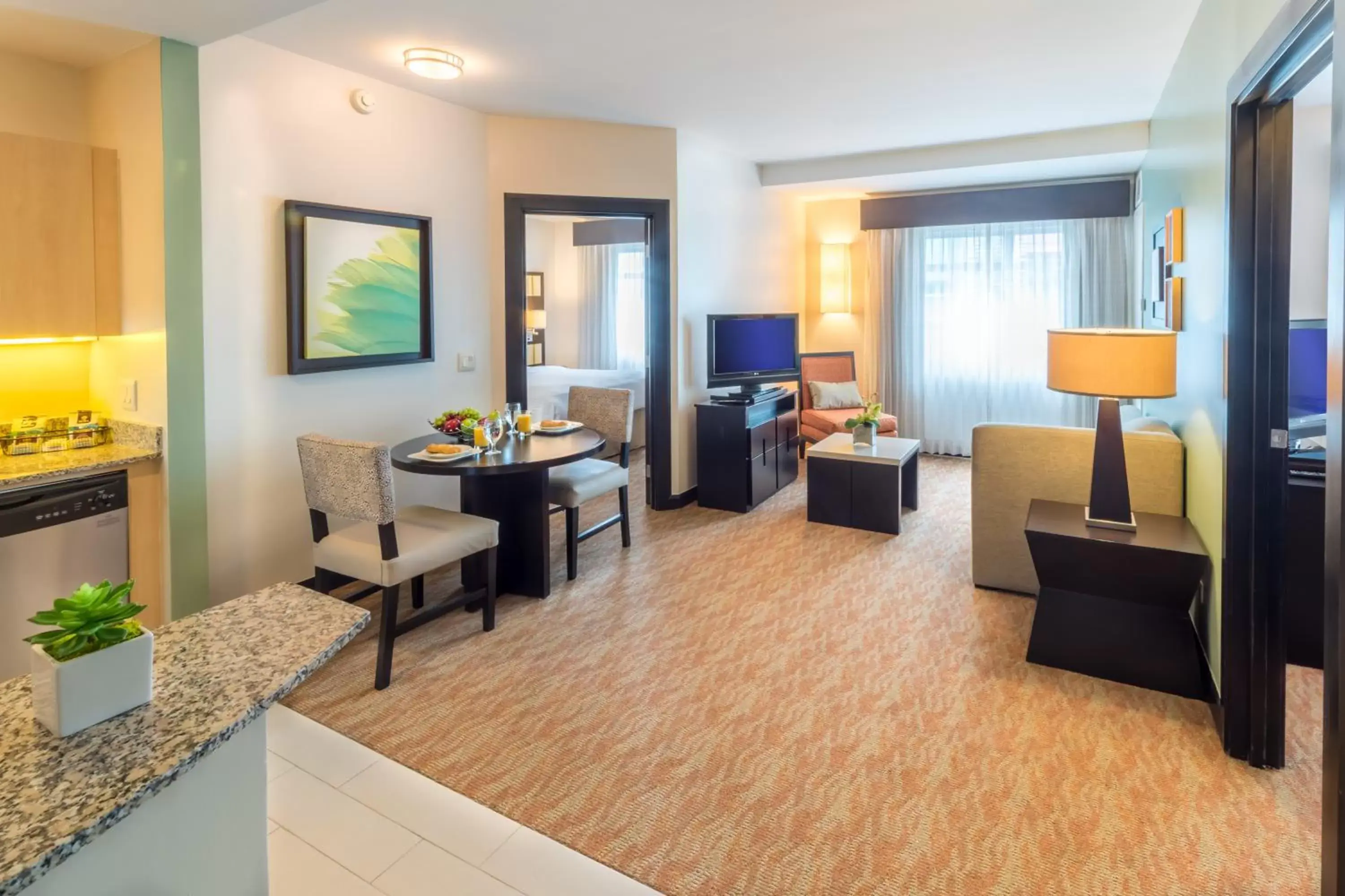 Living room, Seating Area in Residence Inn by Marriott San Jose Escazu