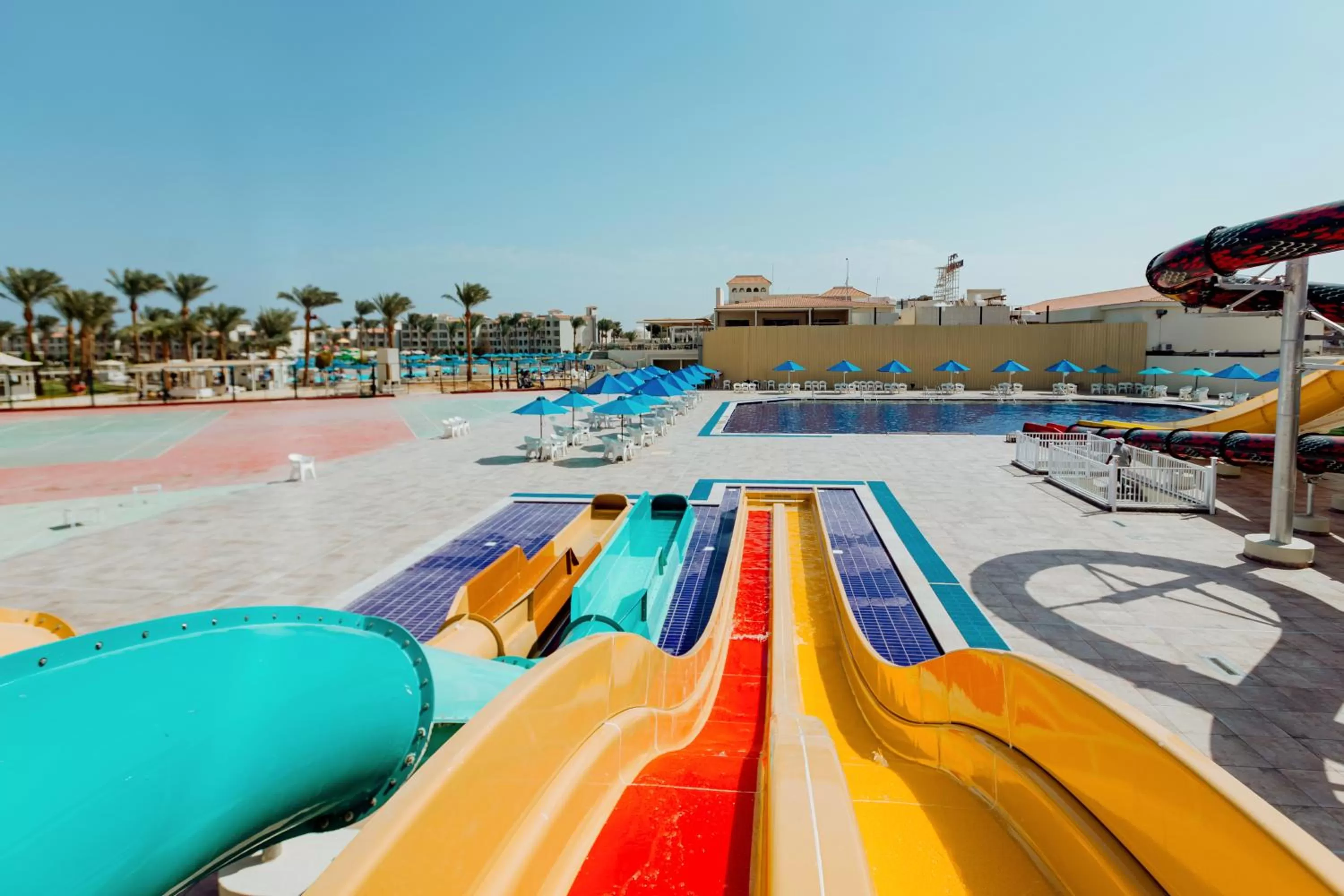 Aqua park in Pickalbatros Dana Beach Resort - Aqua Park