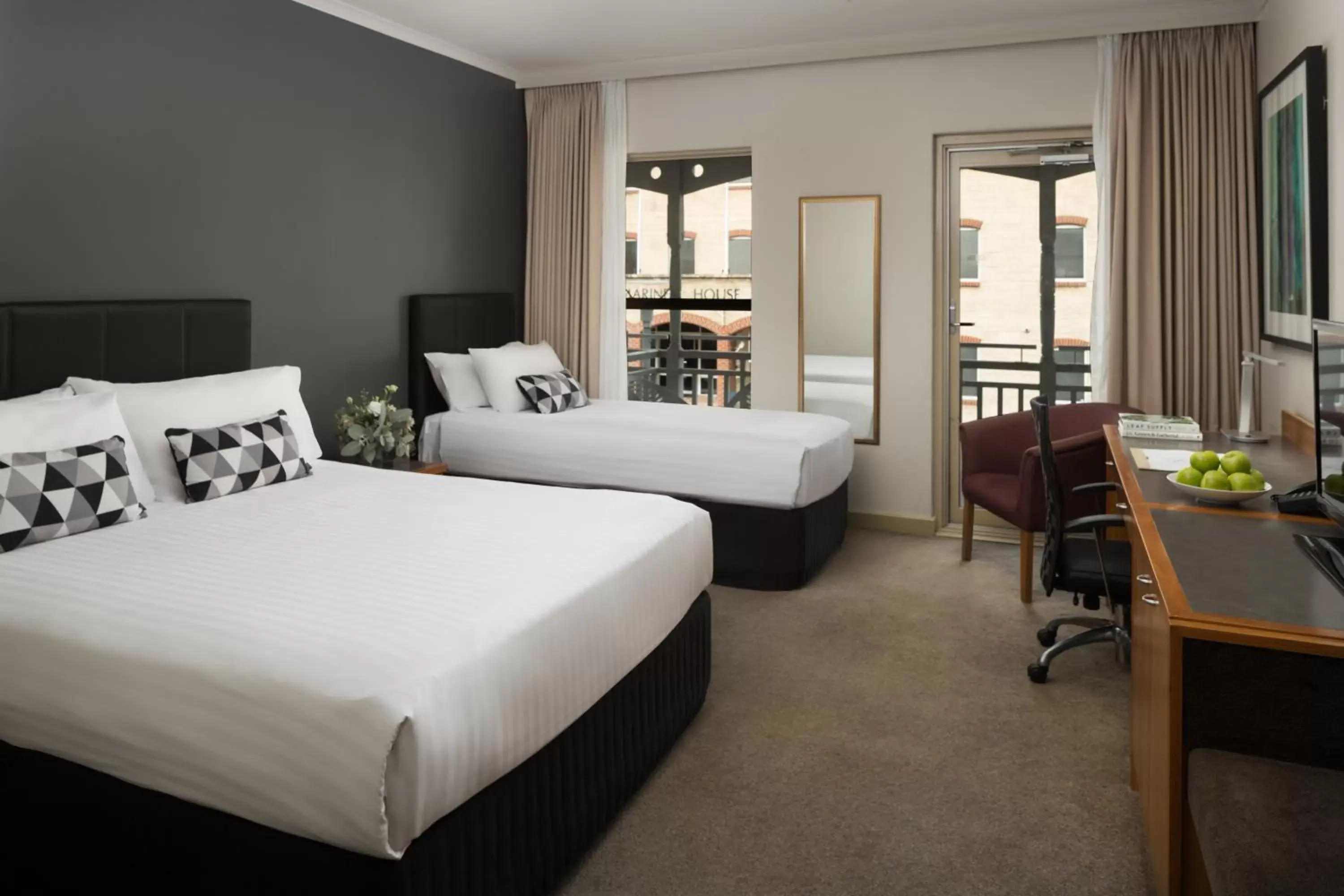 Bed in Esplanade Hotel Fremantle - by Rydges