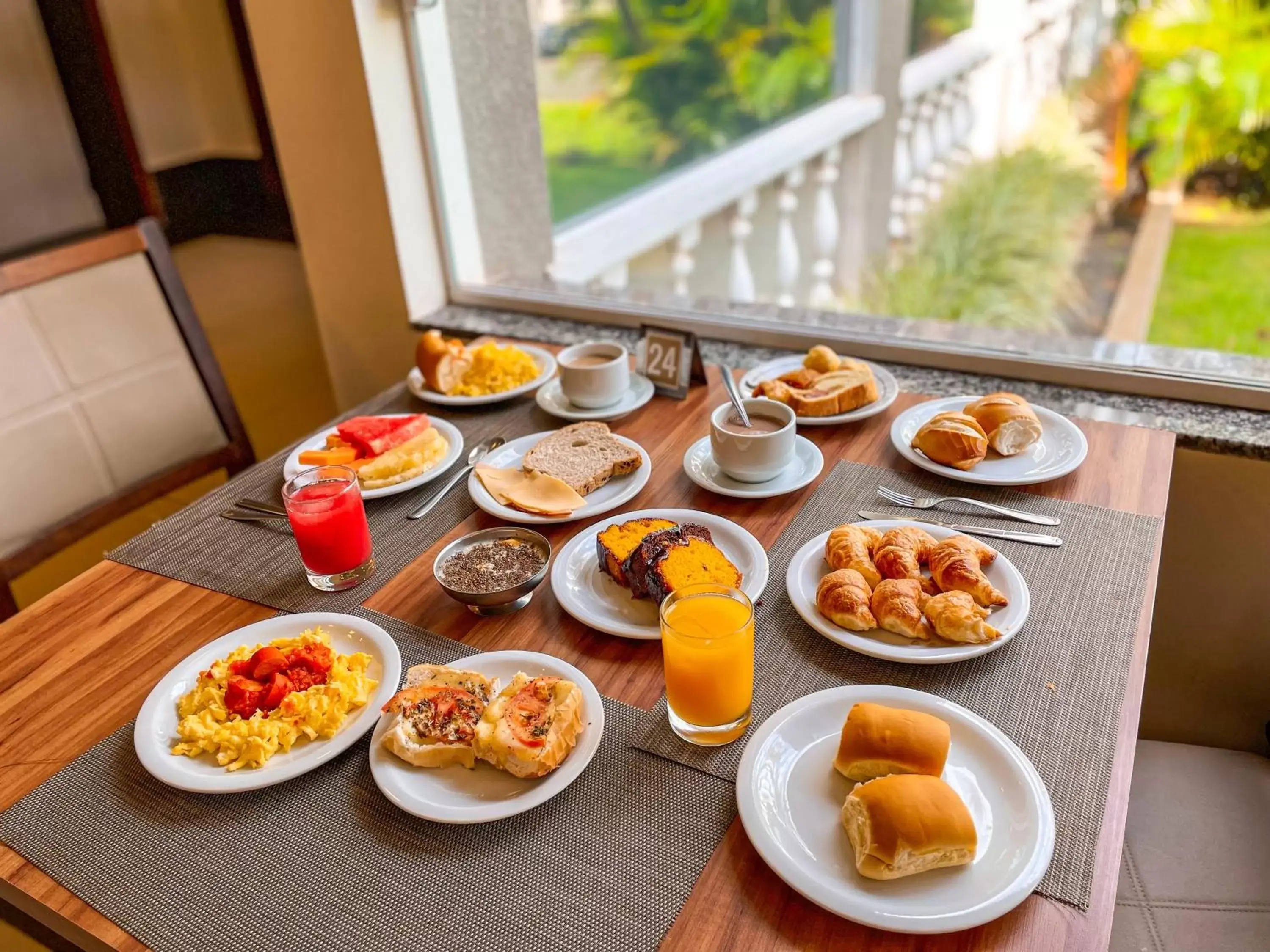 Breakfast in Grand Carimã Resort & Convention Center Breakfast in Grand Carimã Resort & Convention Center