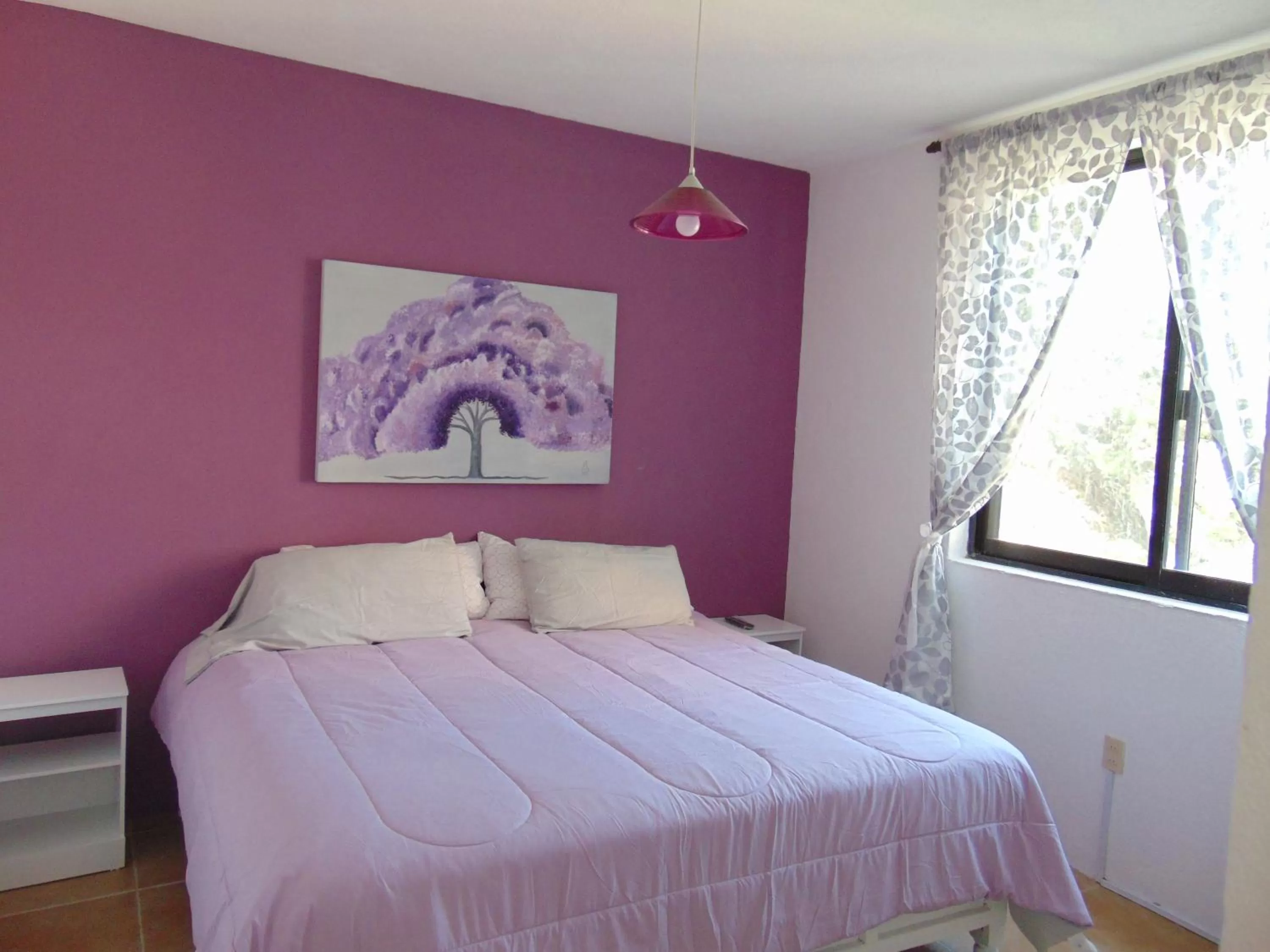 Bed in Hotel Feregrino