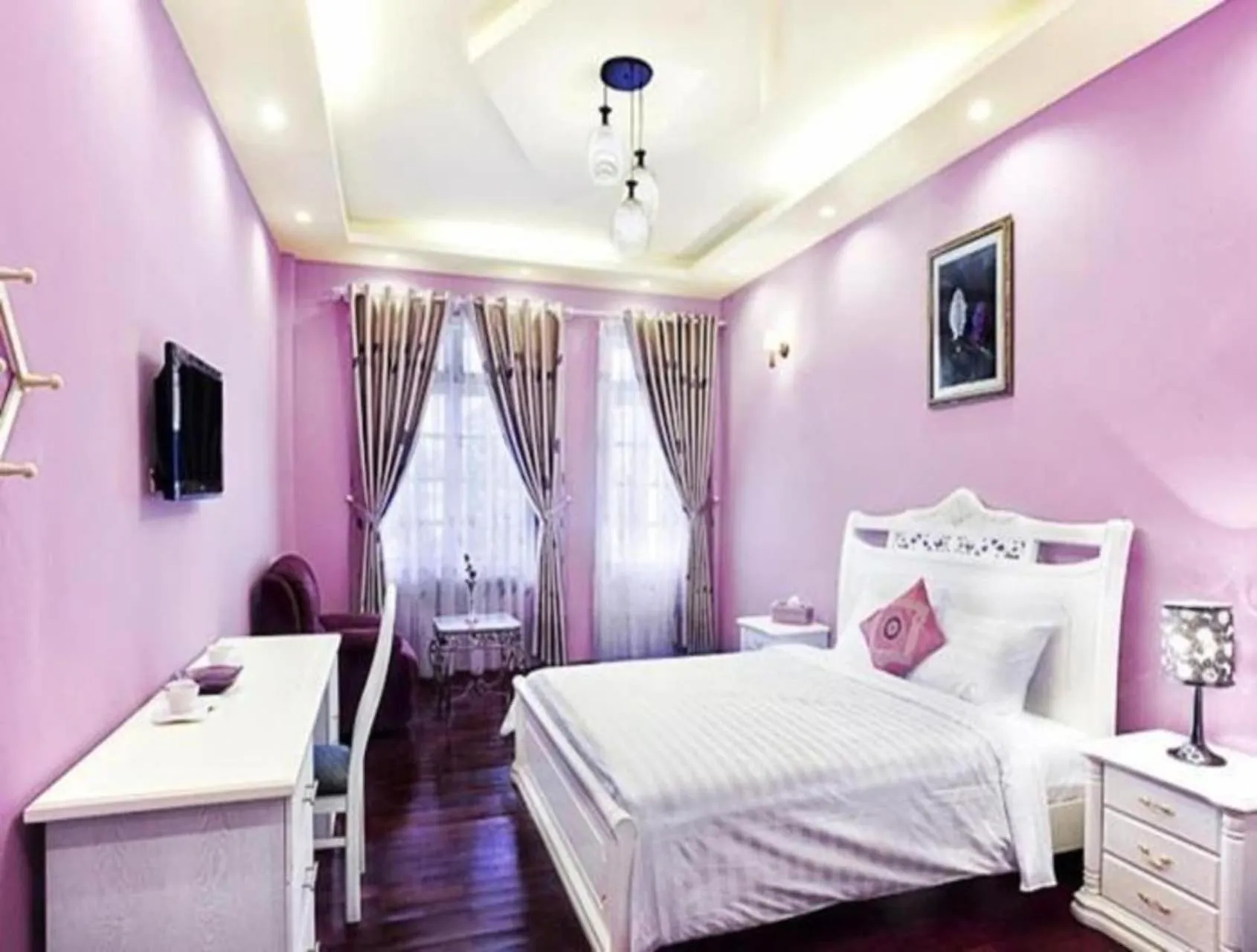 Bed in Dalat Terrasse Des Roses Villa