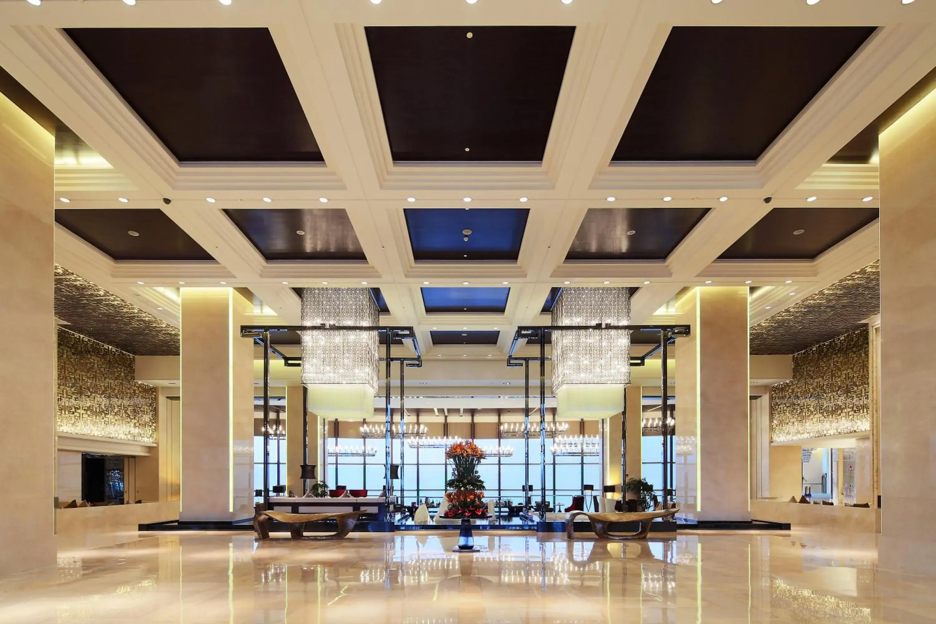 Property building, Lobby/Reception in Crowne Plaza Chengdu West, an IHG Hotel