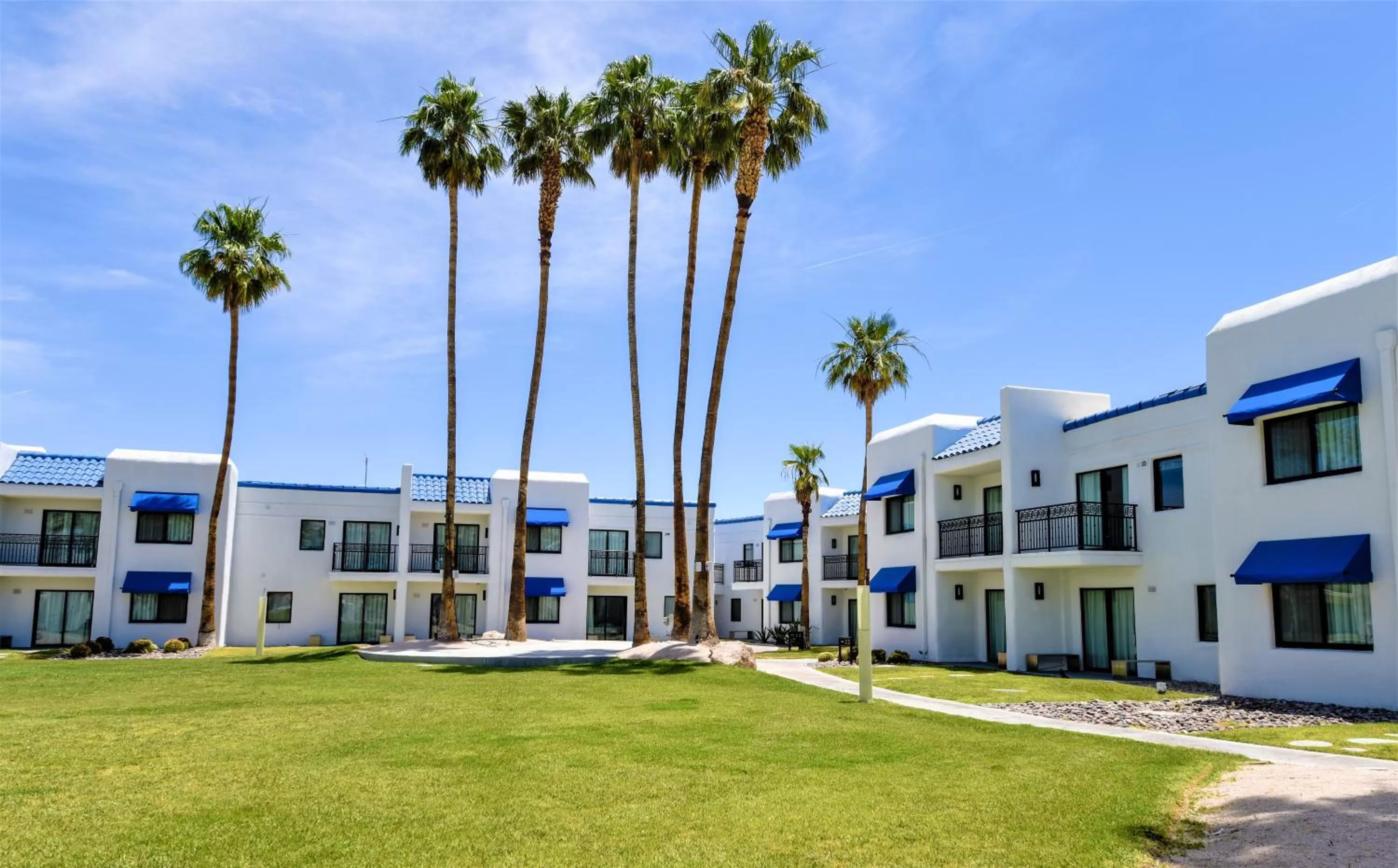 Property building in Serene Vegas Boutique Hotel Las Vegas