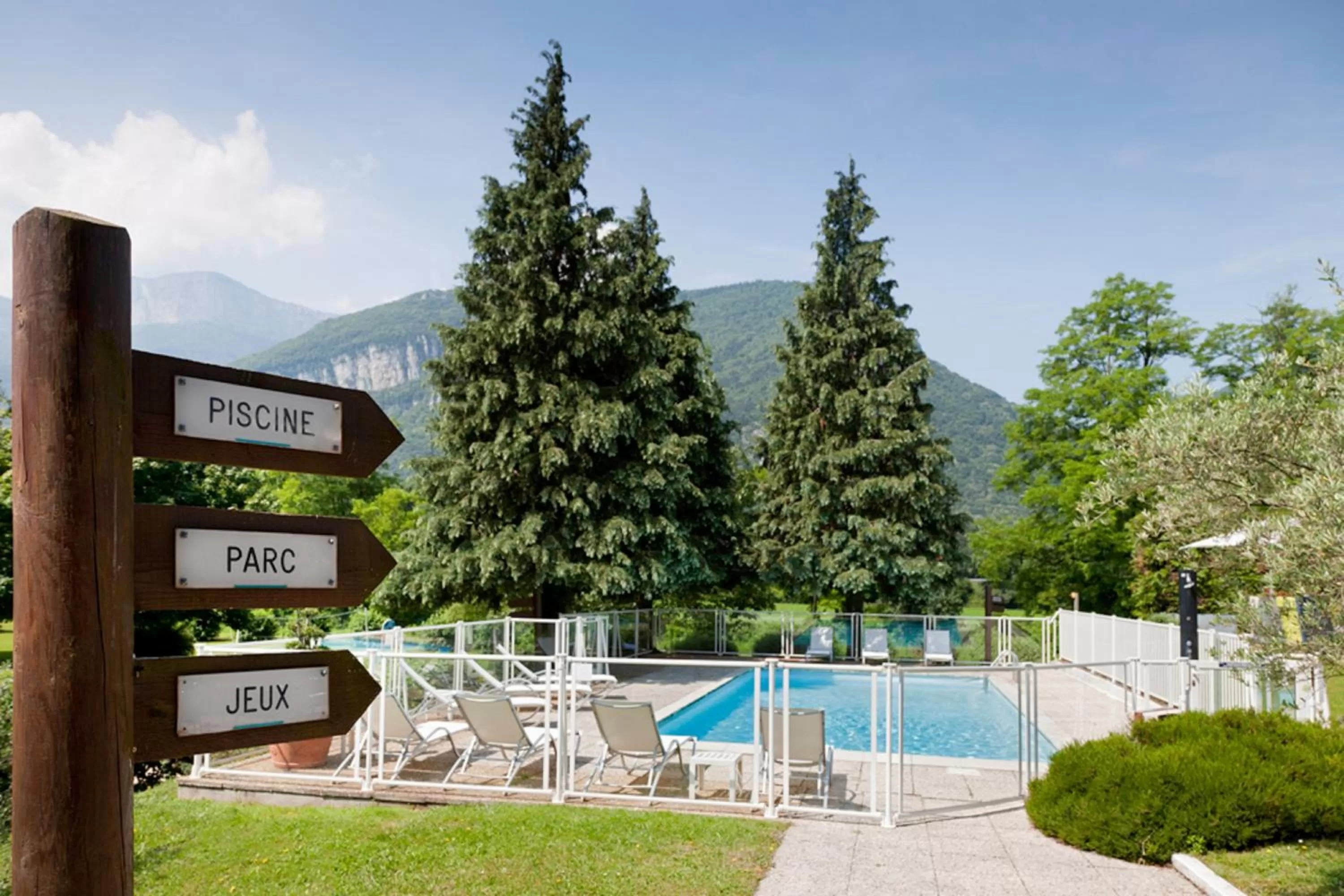 Mountain view in Novotel Grenoble Nord Voreppe