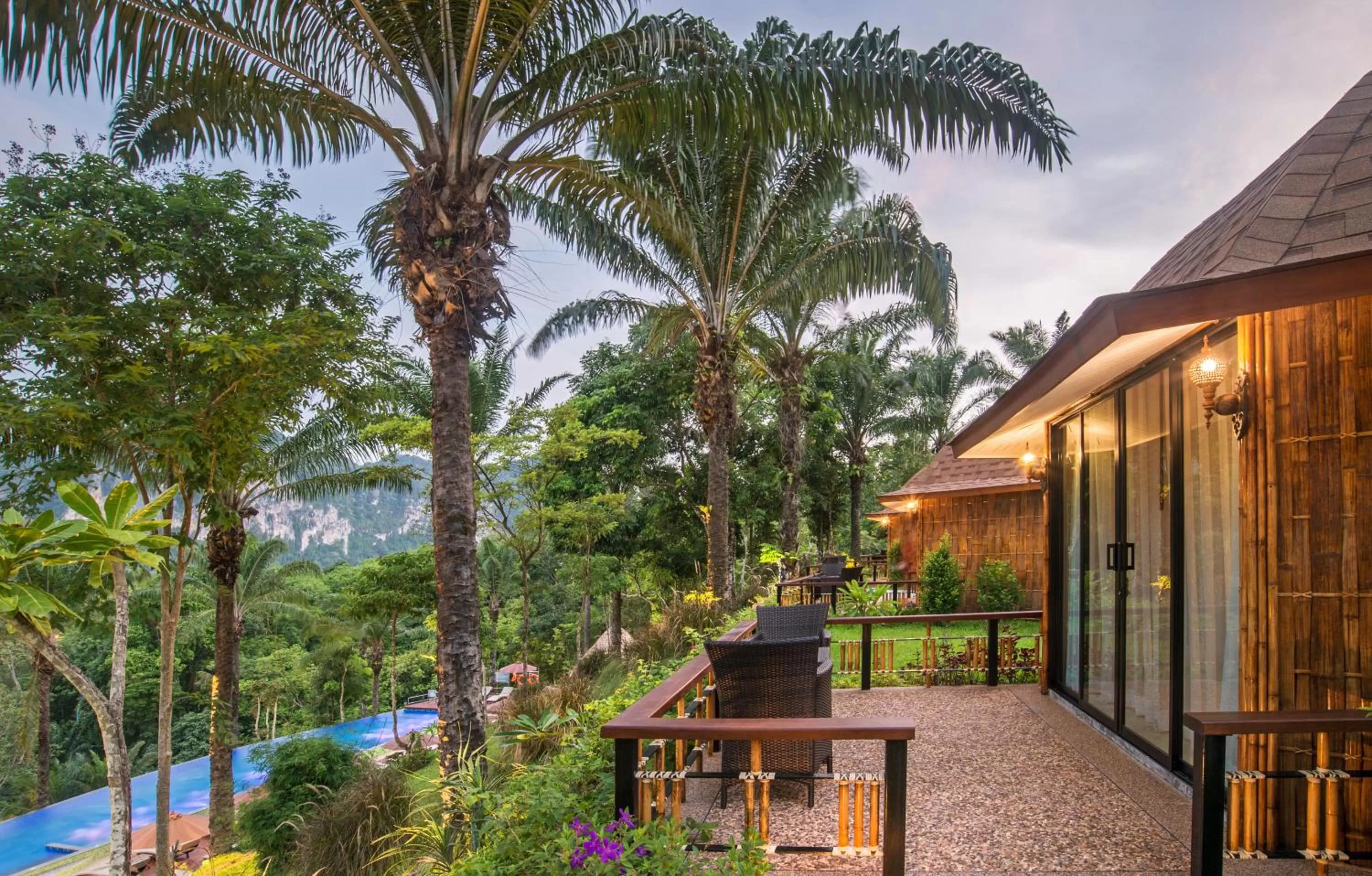 Patio in Aonang Fiore Resort