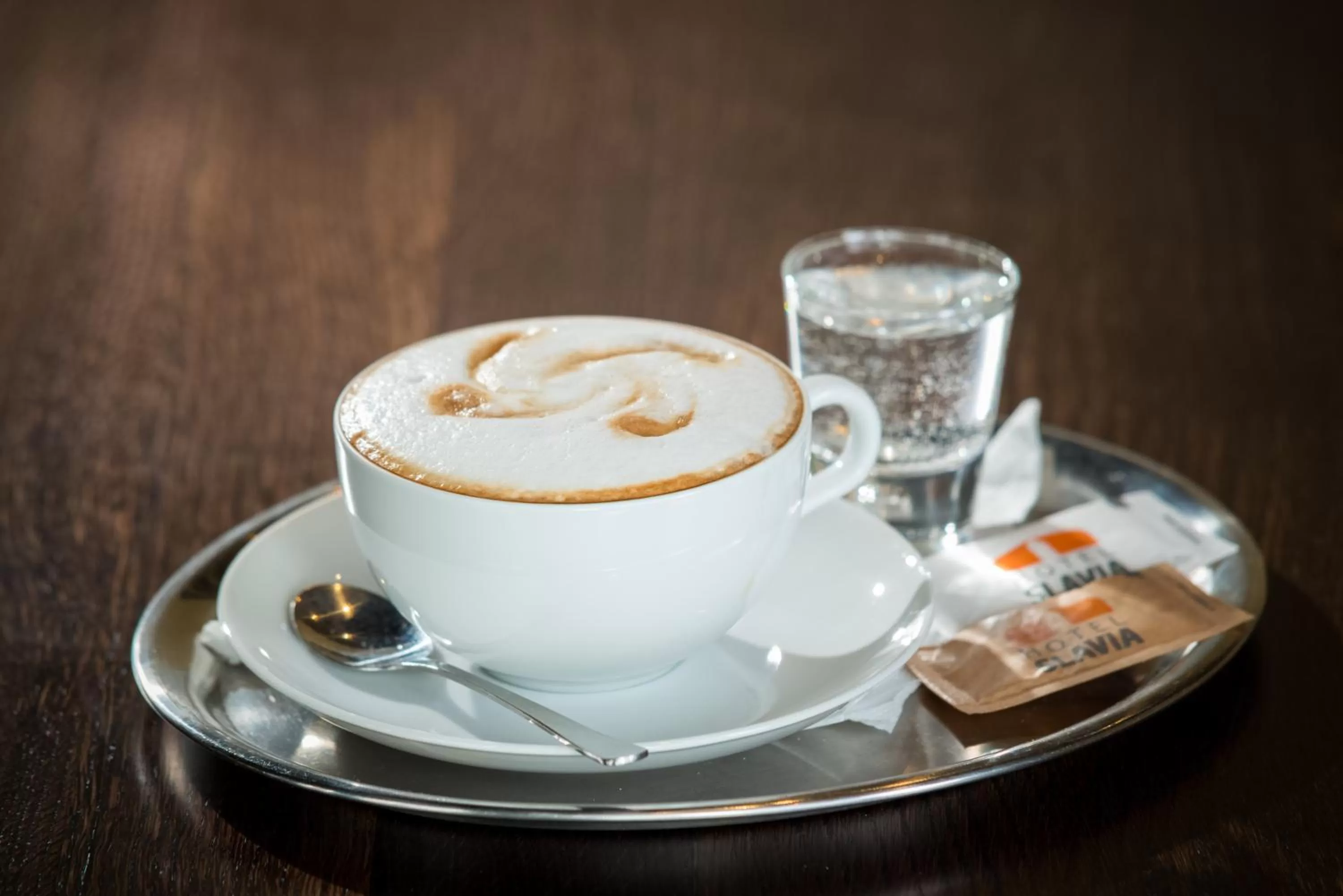 Drinks in Hotel Slavia