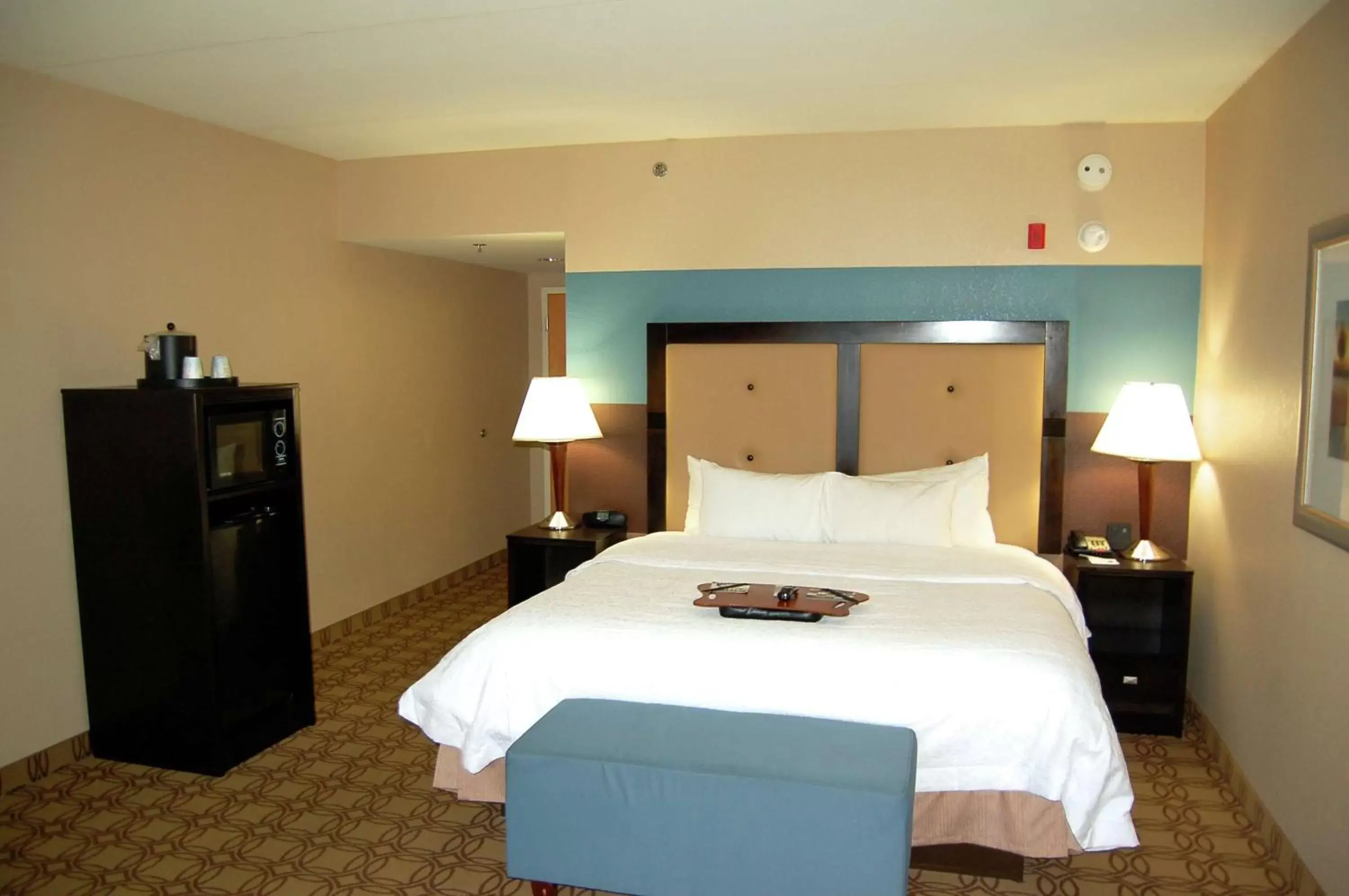 Photo of the whole room, Bed in Hampton Inn & Suites Charlotte-Airport