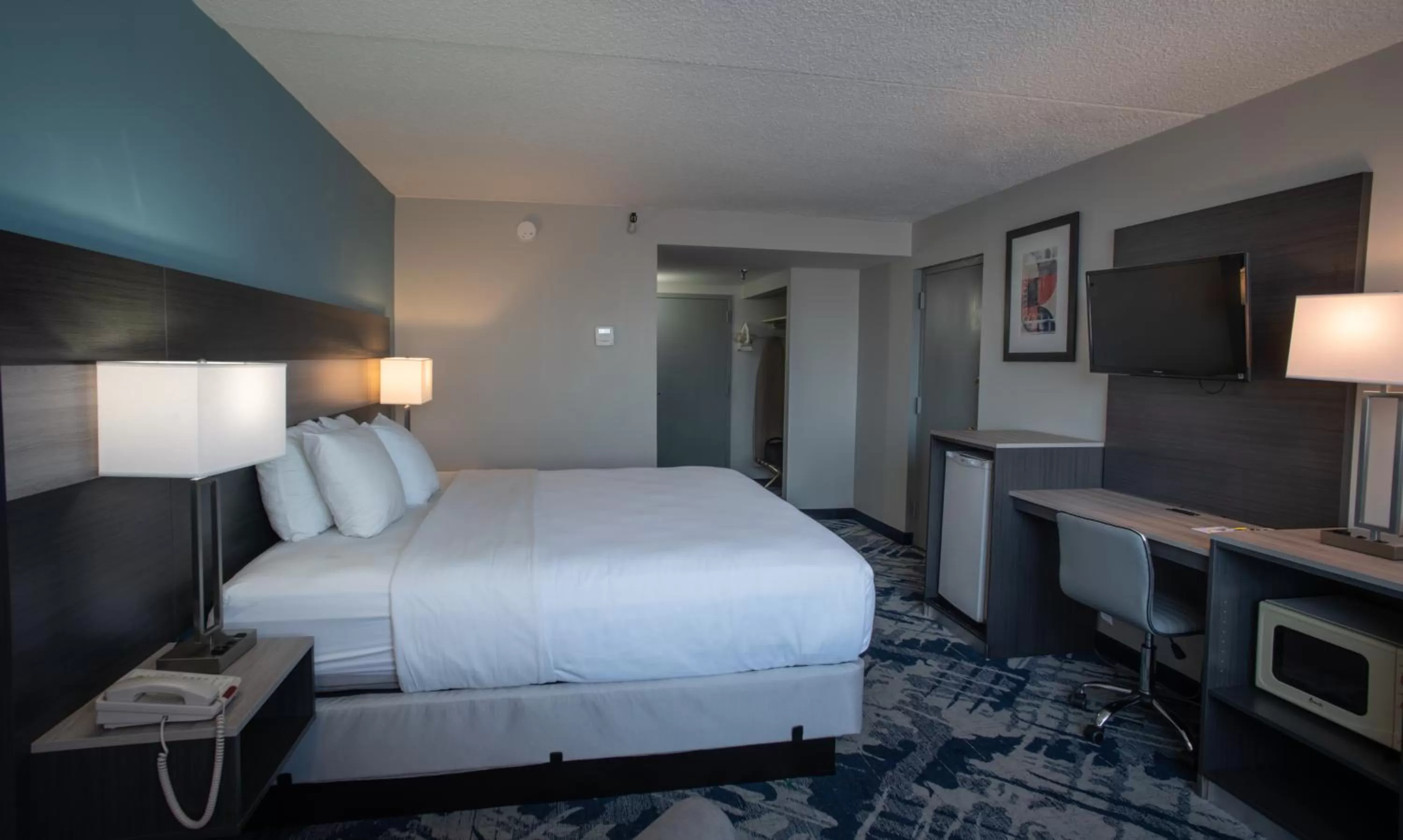 Deluxe King Room - Non-Smoking in Best Western Rutgers University Hotel