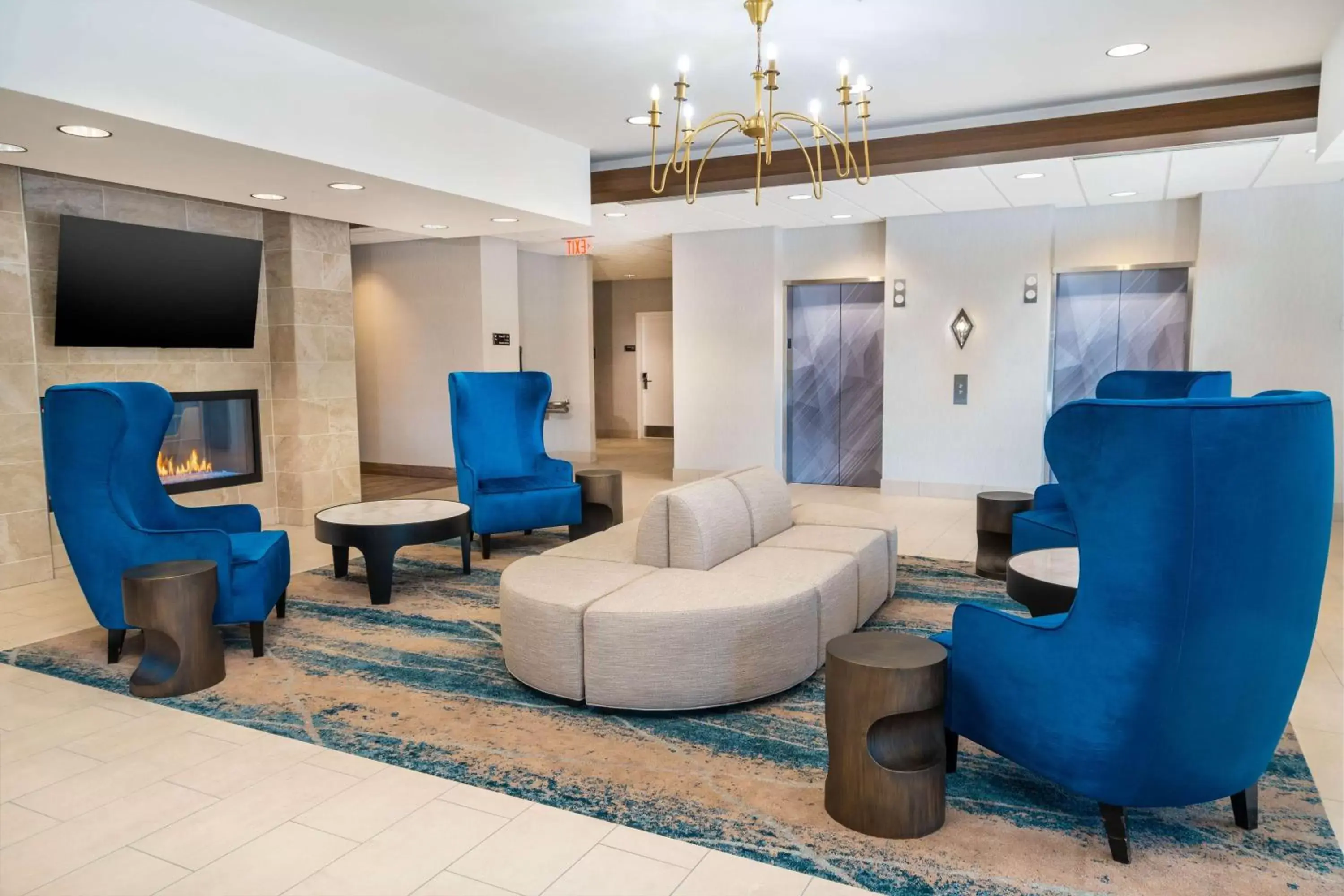 Lobby or reception, Seating Area in Homewood Suites by Hilton Baltimore - Arundel Mills
