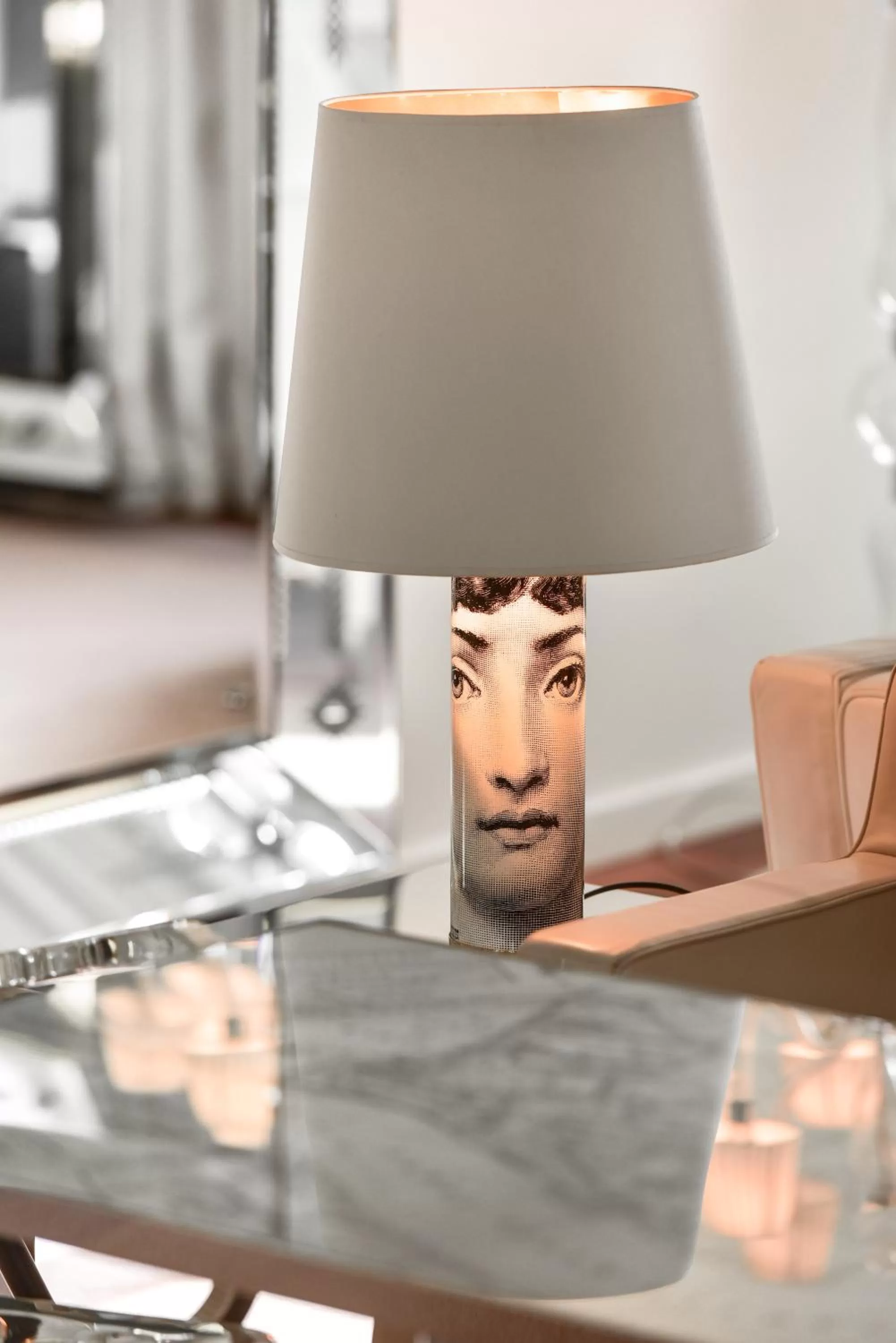 Decorative detail in Hotel Palazzina Grassi