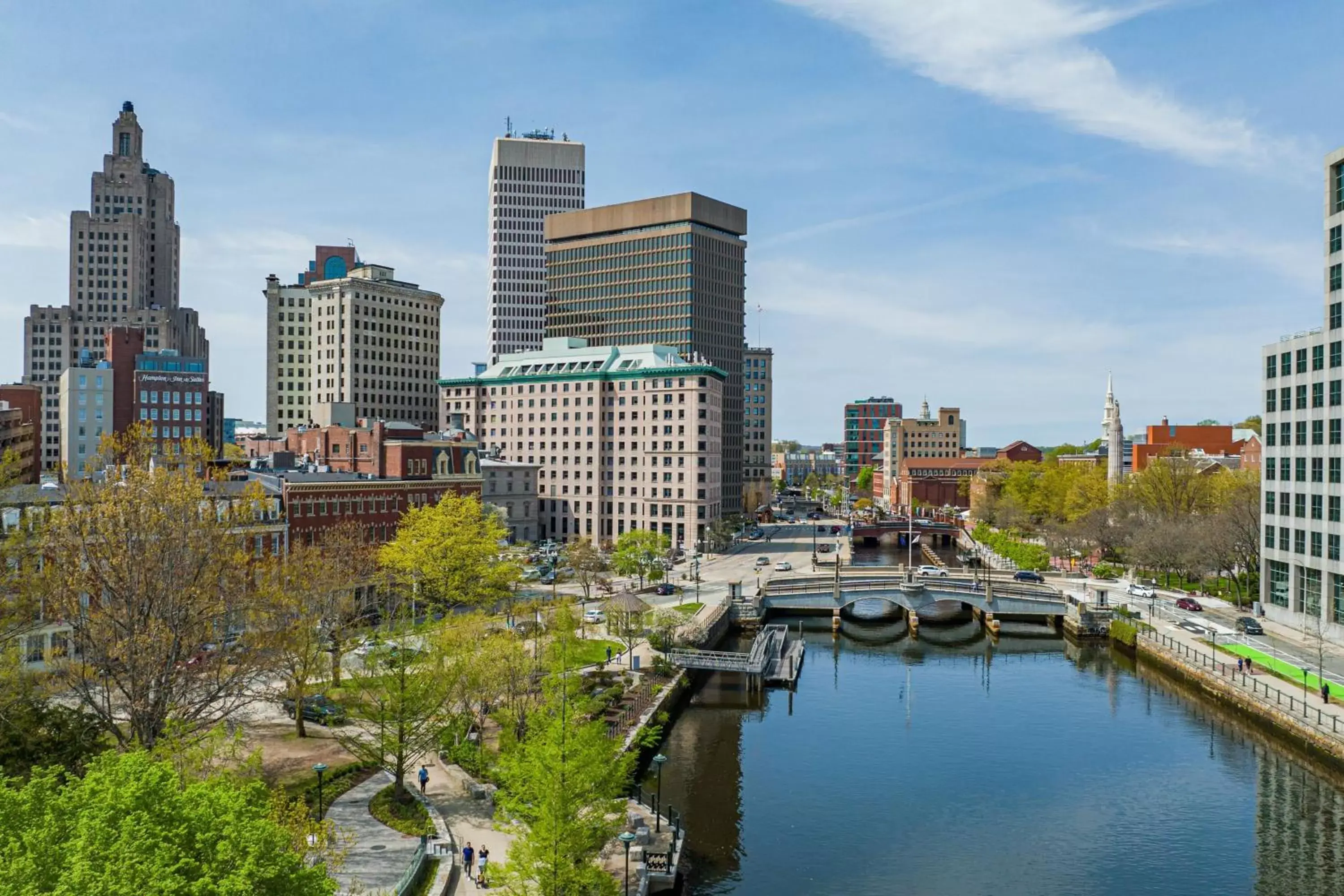 Property building in Aloft Providence Downtown