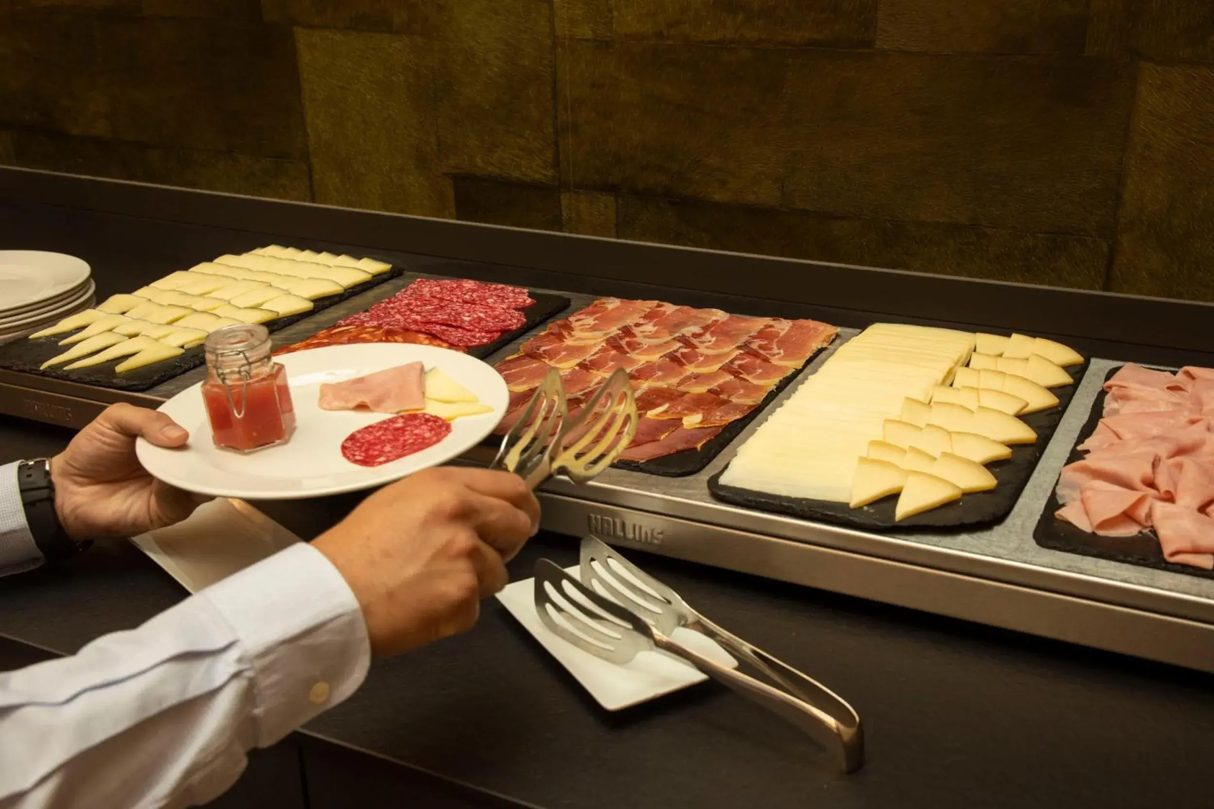 Buffet breakfast, Breakfast in Hotel Lux Santiago