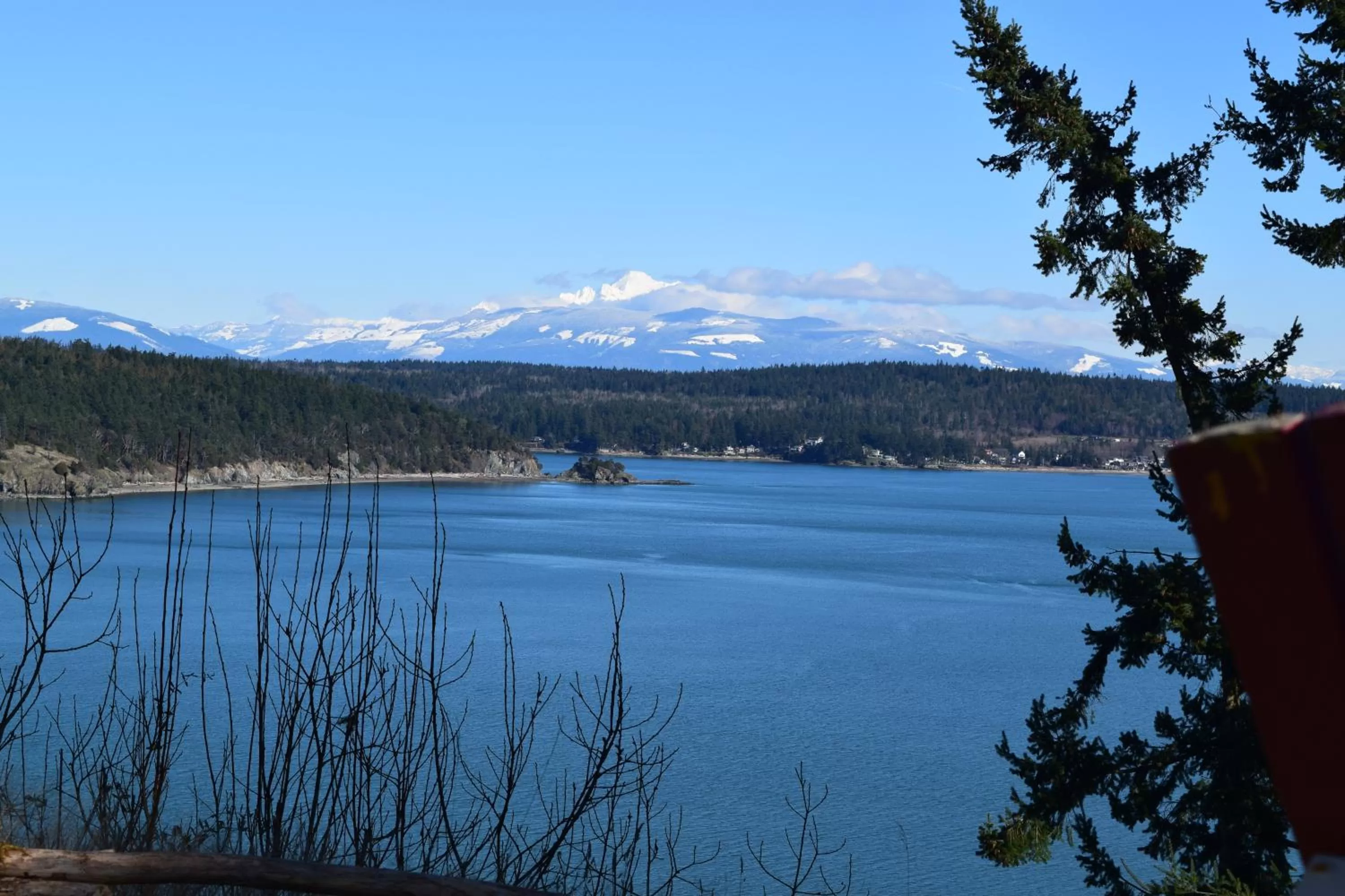Lake view in The Bluff on Whidbey