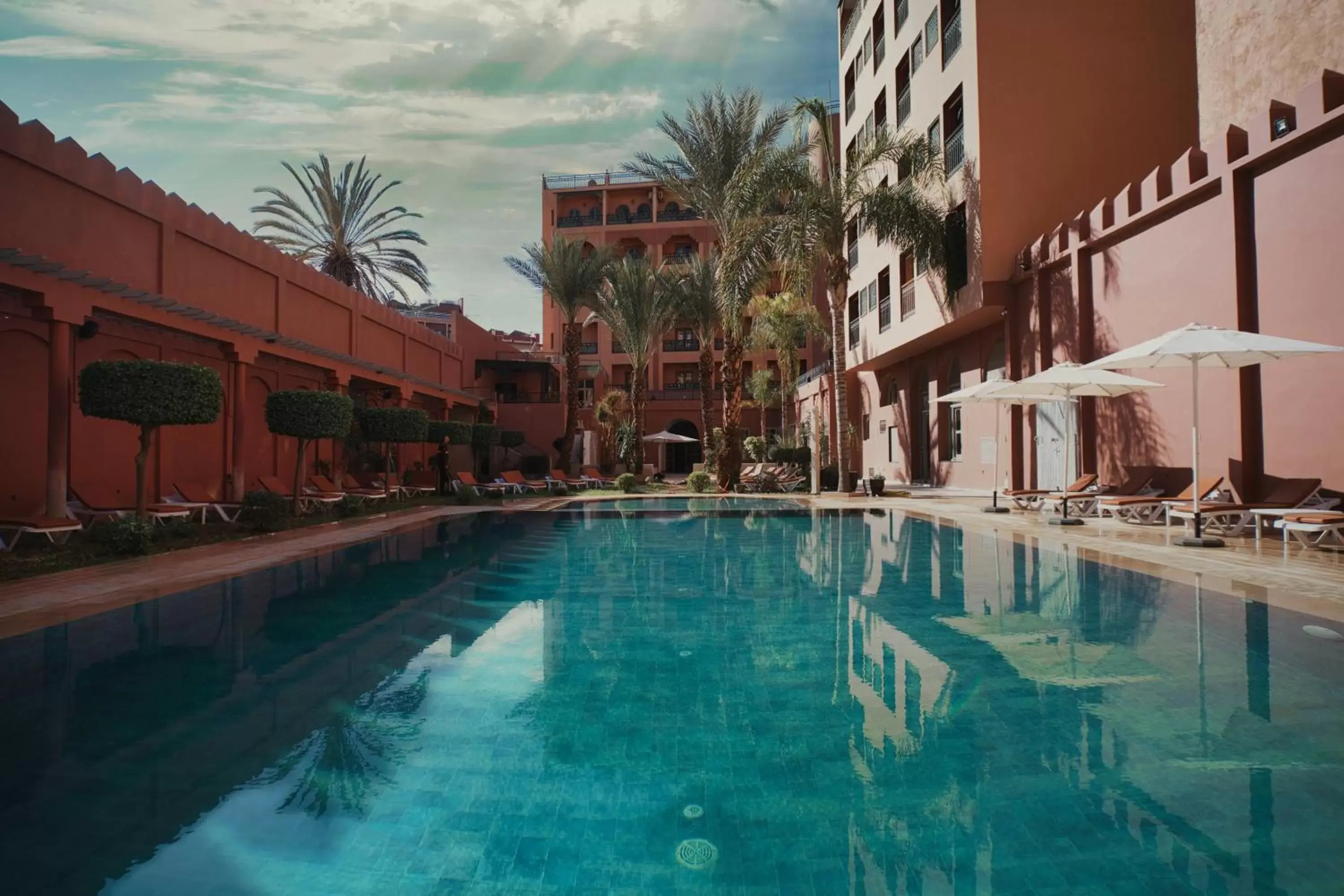 Property building, Swimming Pool in Diwane Hotel & Spa Marrakech