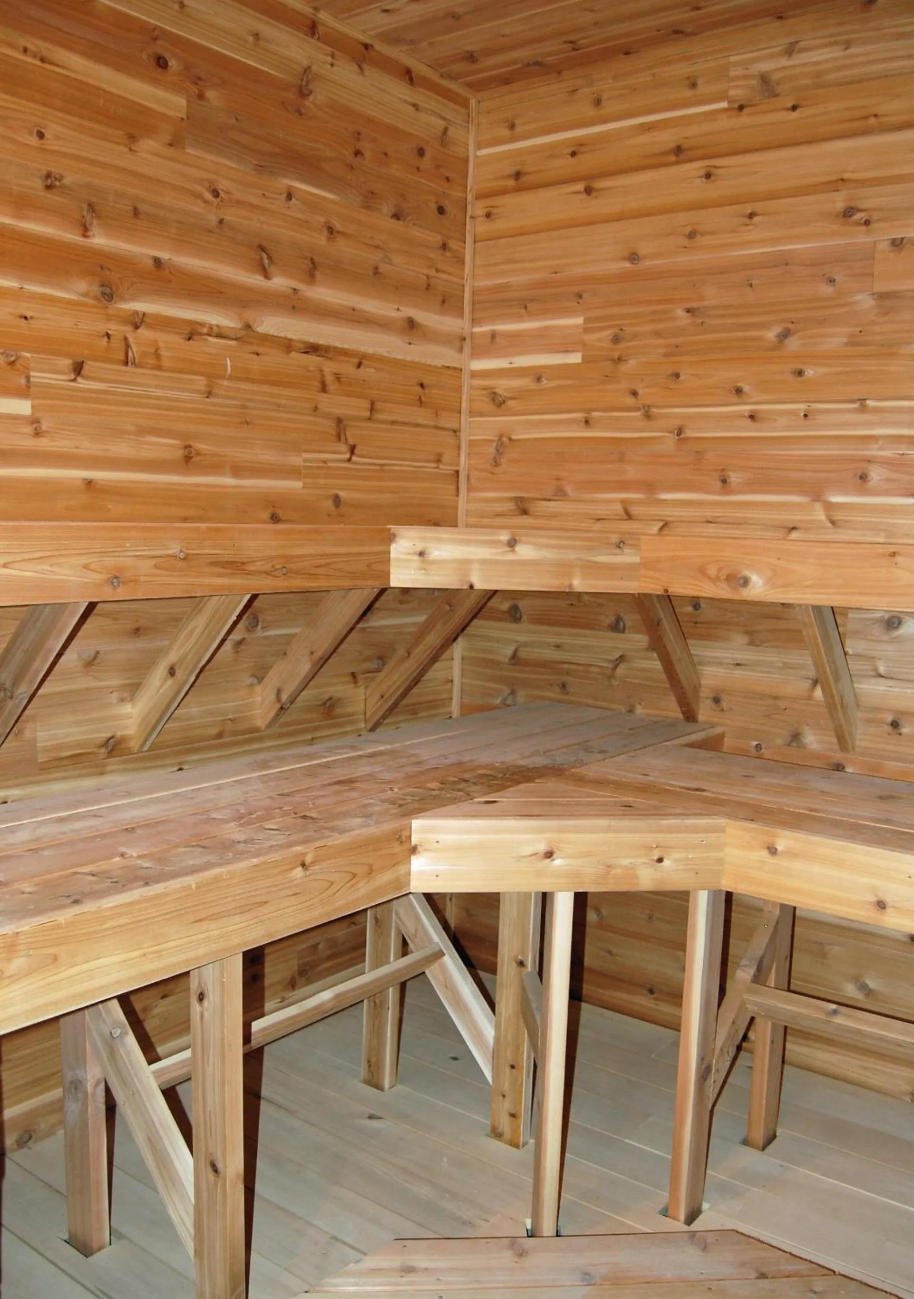 Sauna in Hostel du Nord