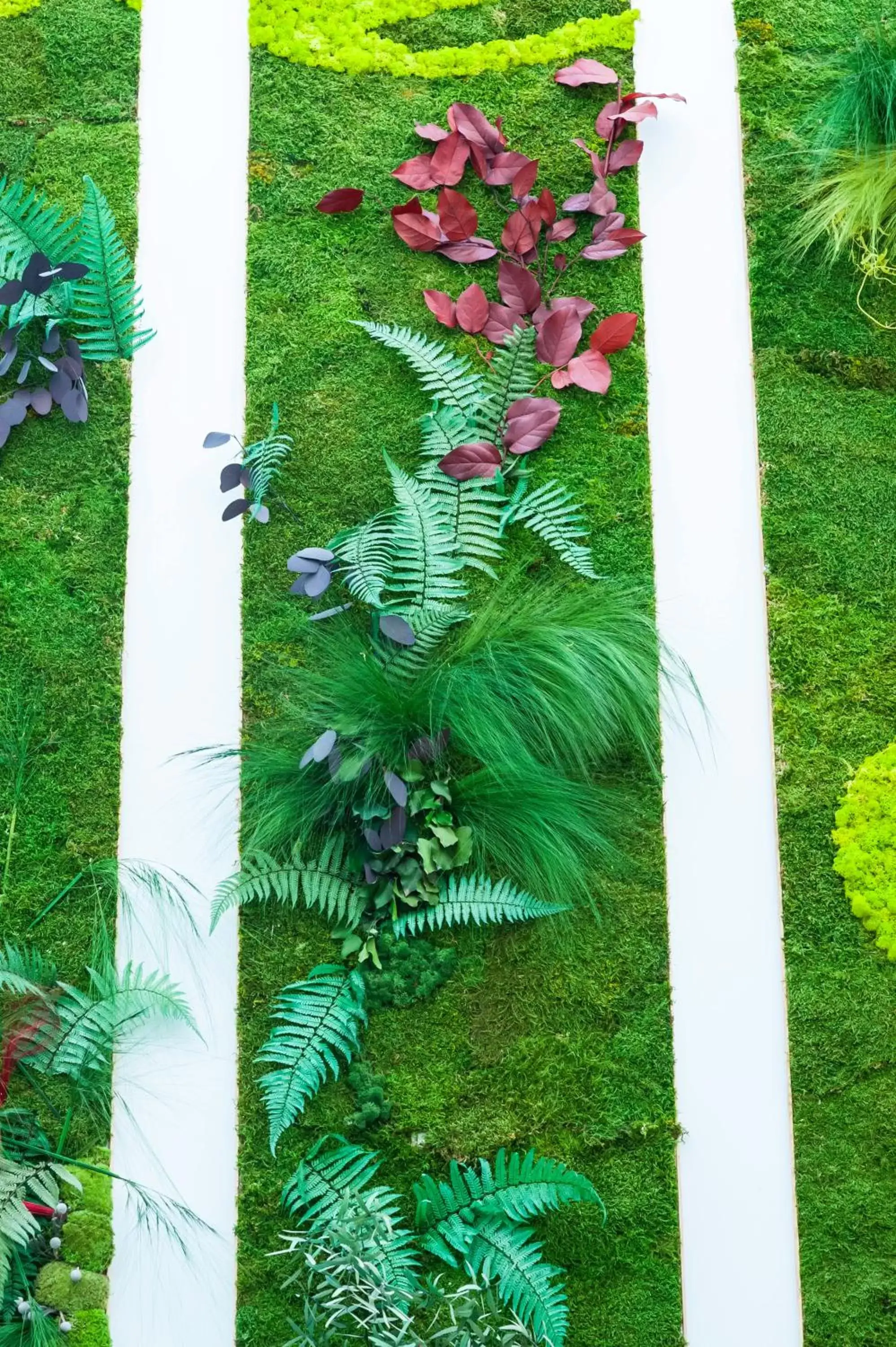 Decorative detail, Garden in ibis budget Château-Thierry