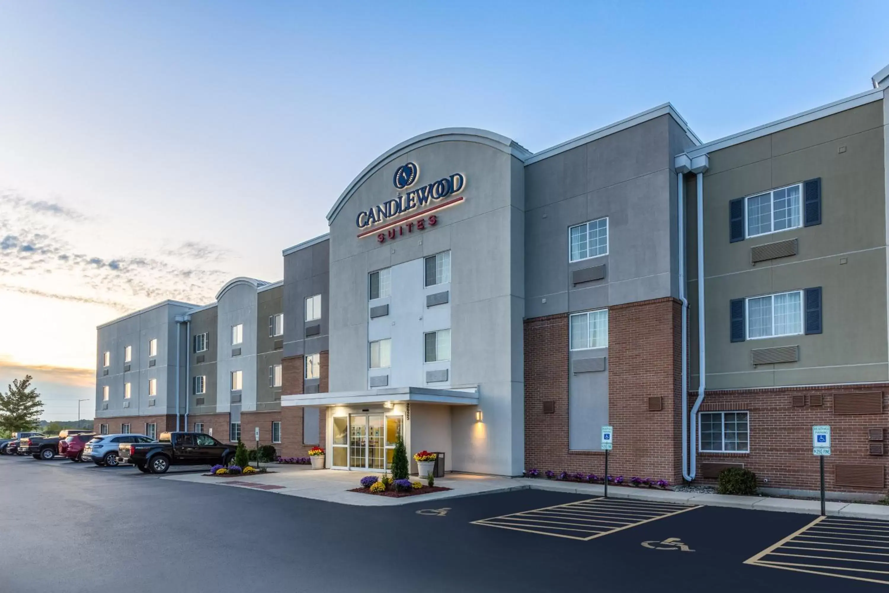Property Building in Candlewood Suites Aurora-Naperville, an IHG Hotel