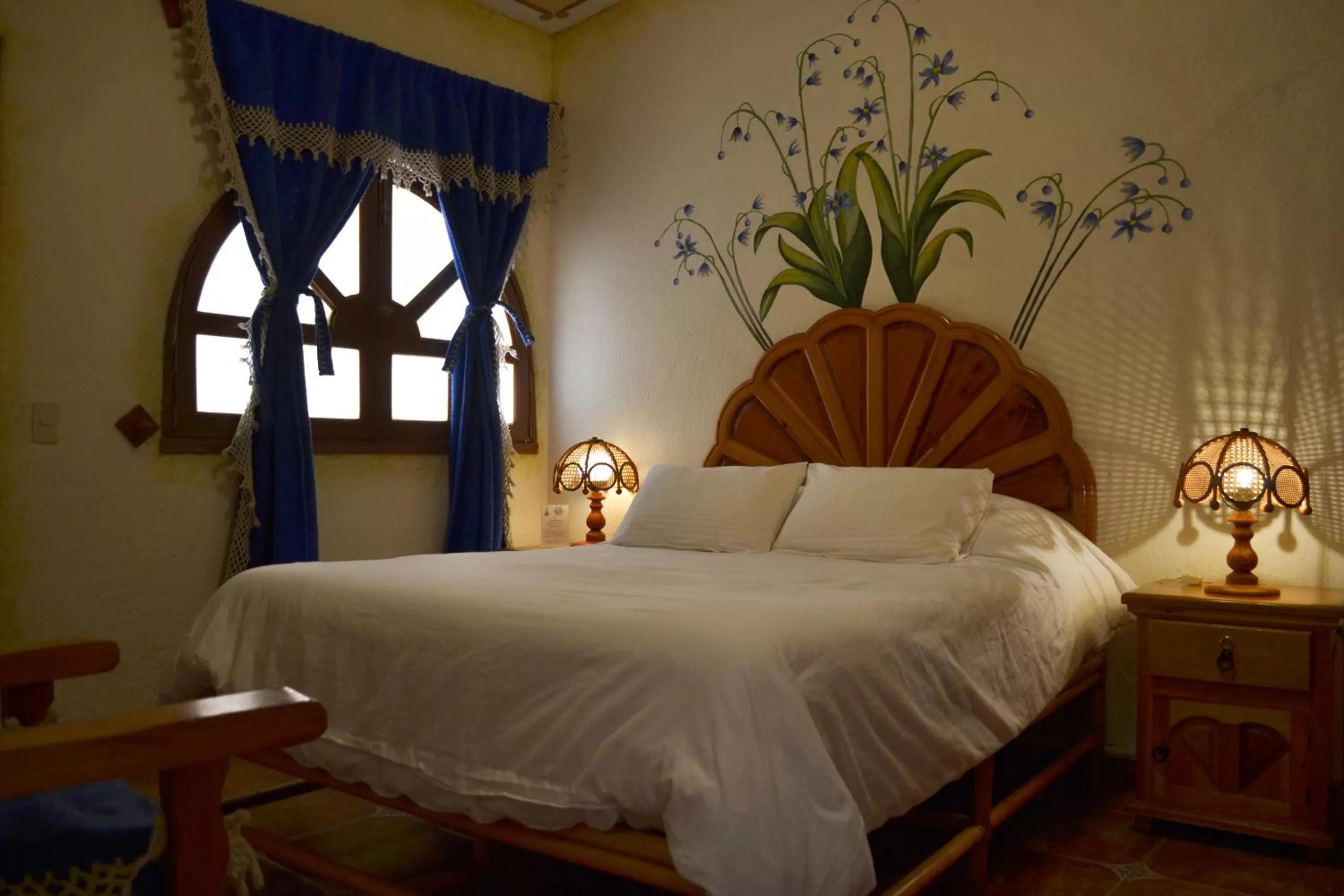 Bed in Hotel Feregrino