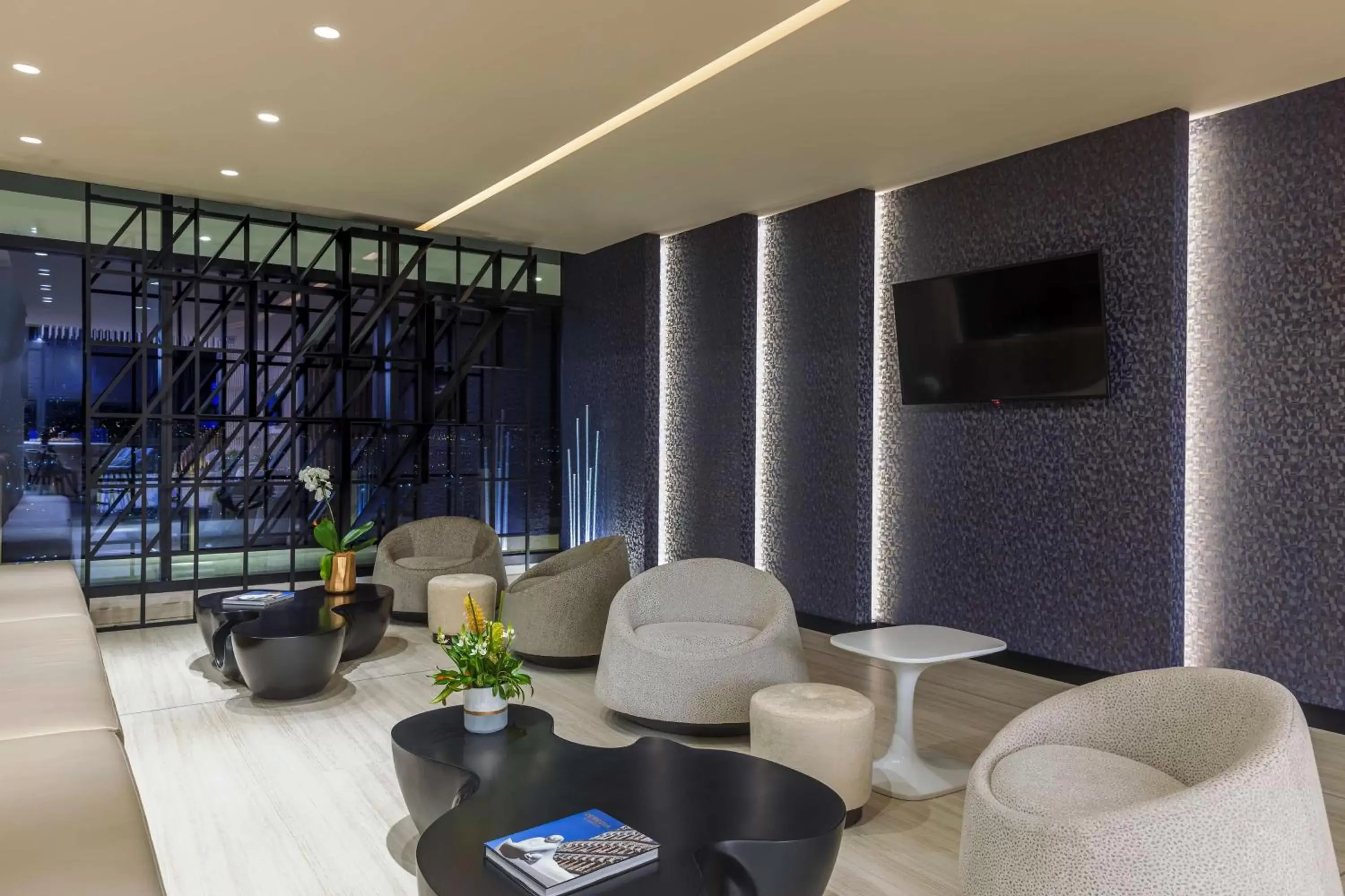 Lobby or reception, Seating Area in Hilton San Jose La Sabana