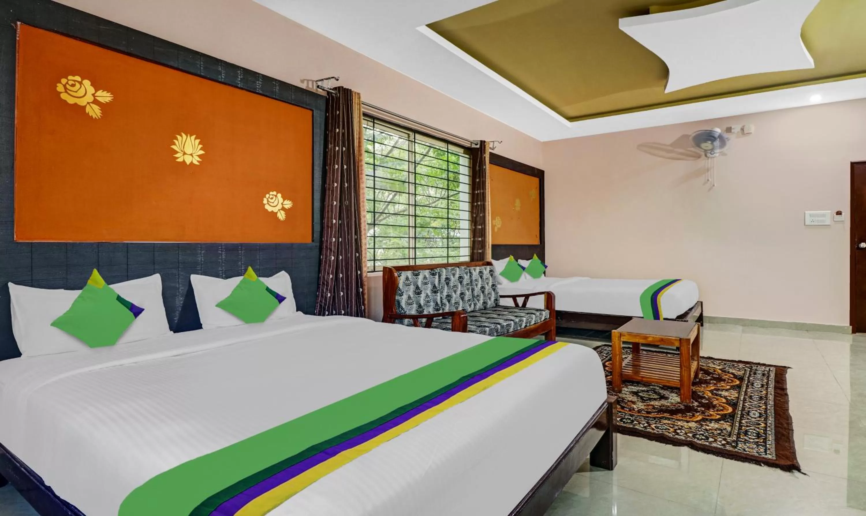 Bedroom, Bed in GRAND JP INN Near 2 km from Gundlupet bus stand