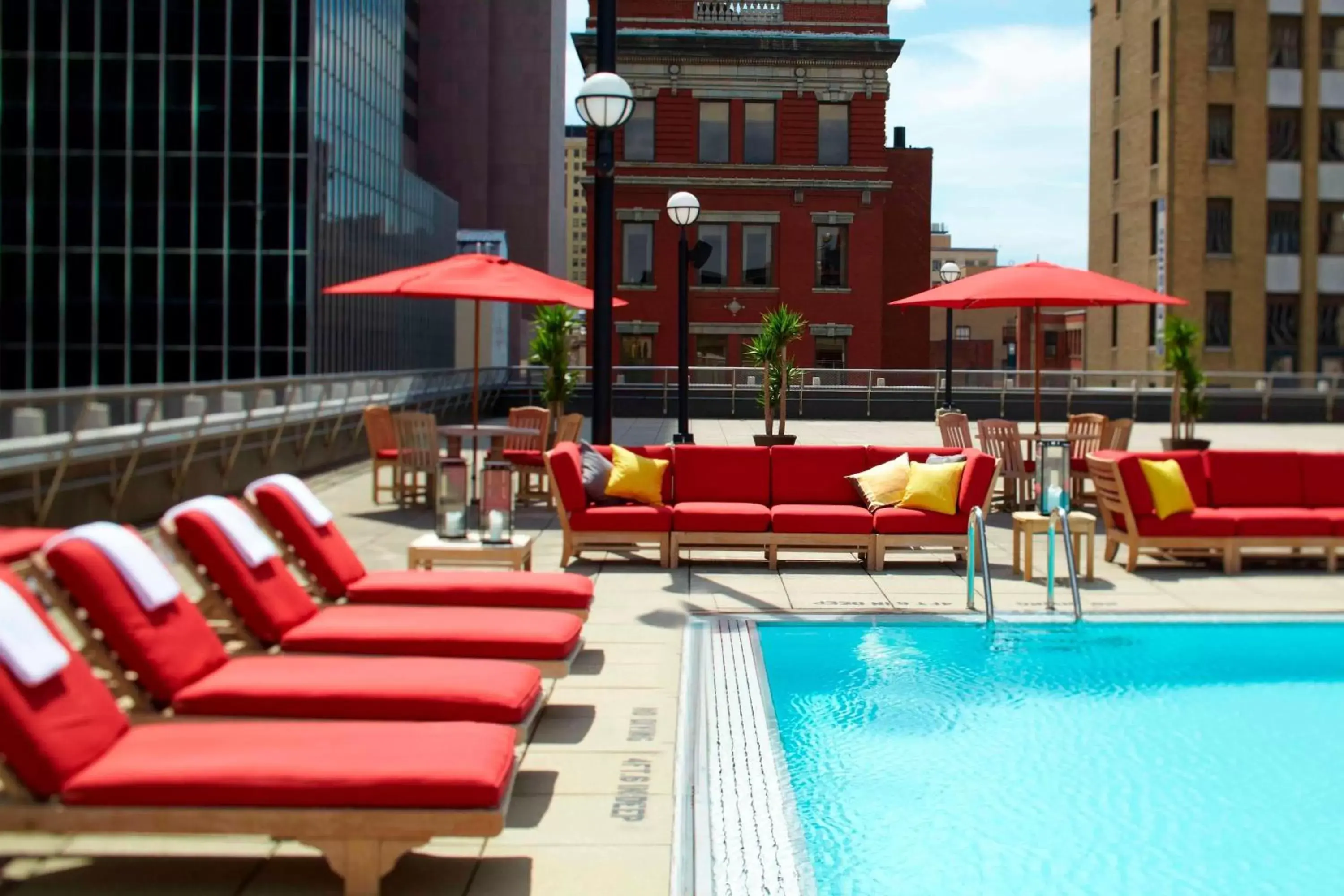 Swimming Pool in Renaissance Columbus Downtown Hotel