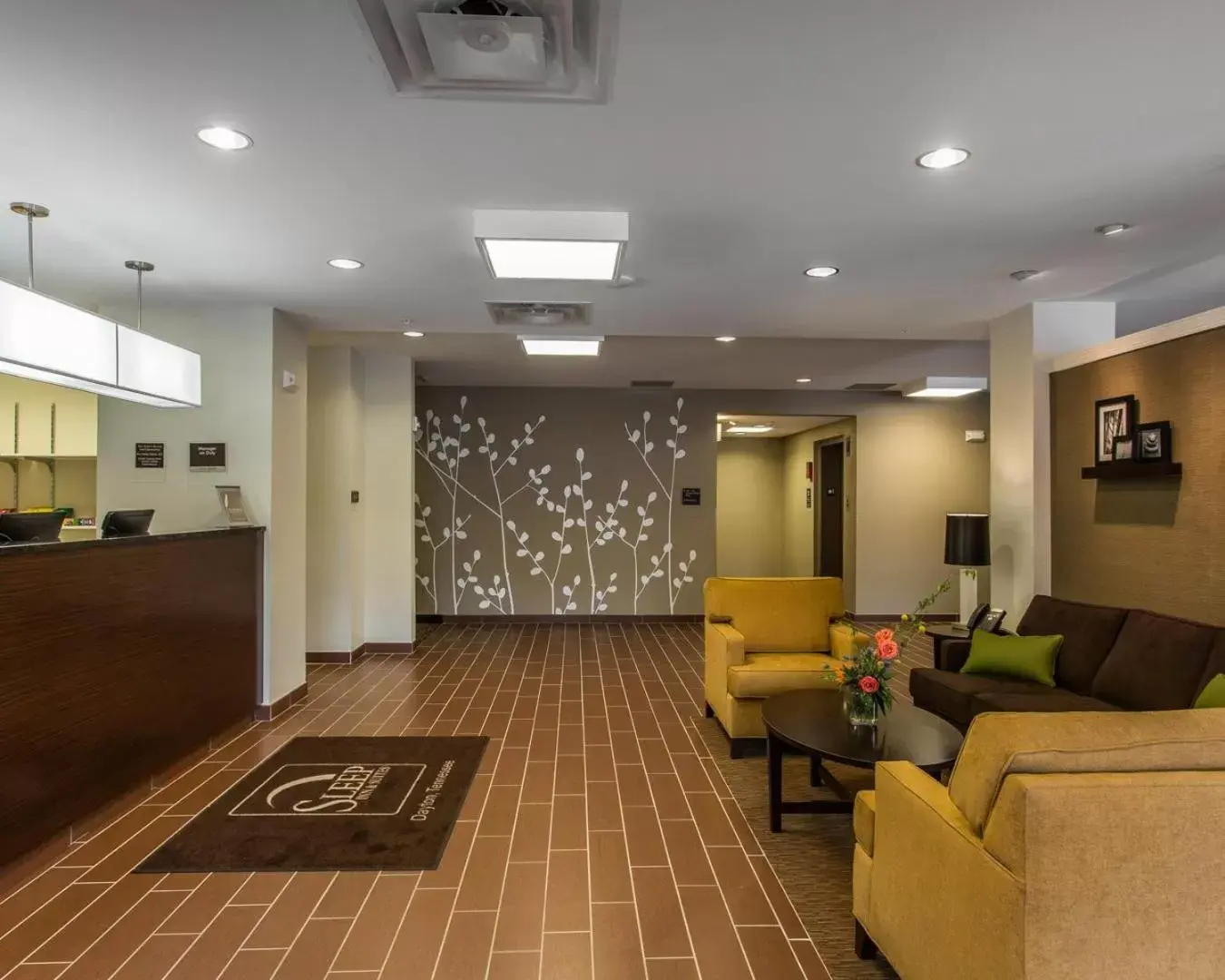 Lobby or reception, Lobby/Reception in Sleep Inn & Suites Dayton