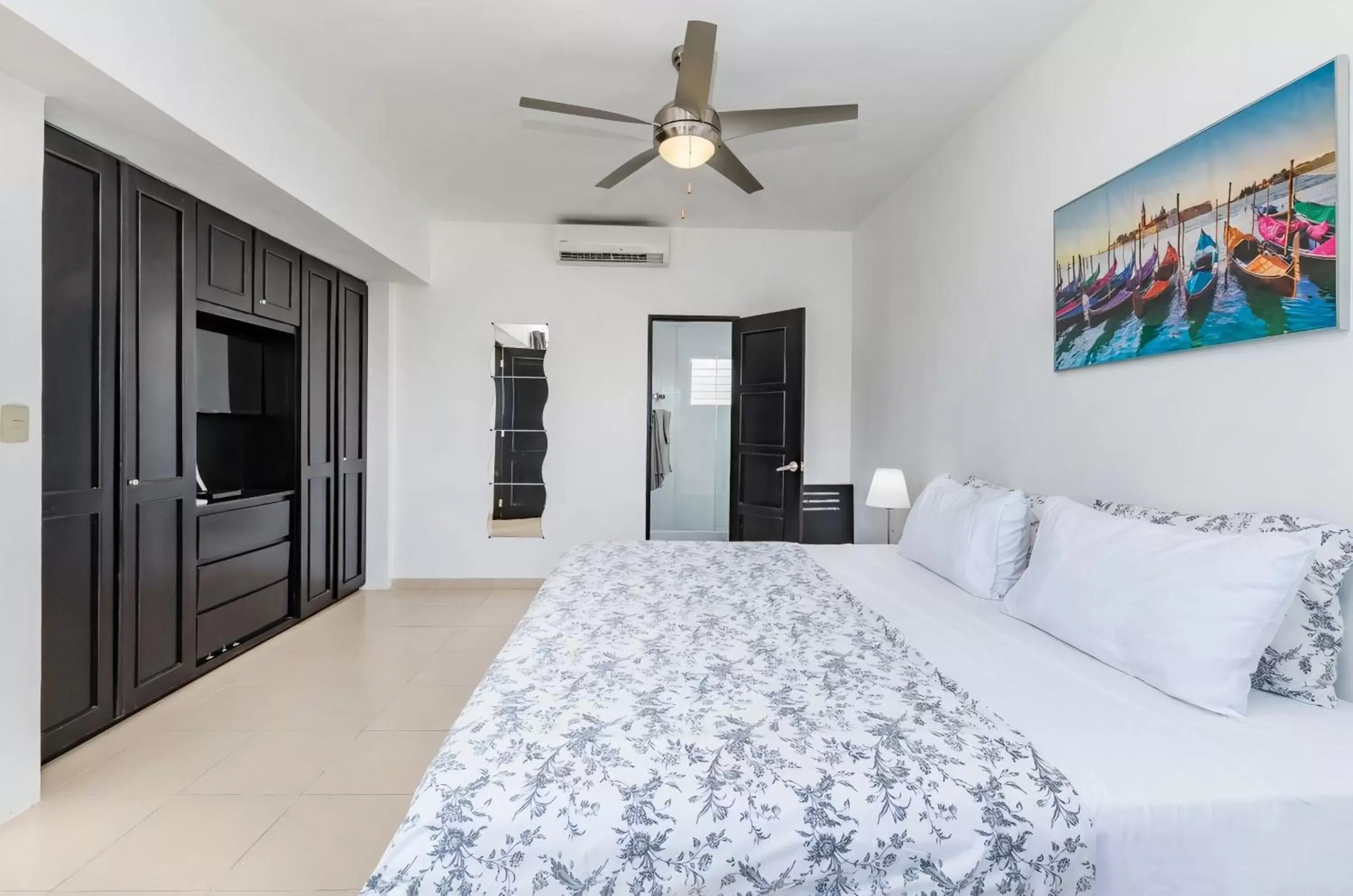 Bedroom, Bed in Flor del Mar Condo Punta Cana Beachfront