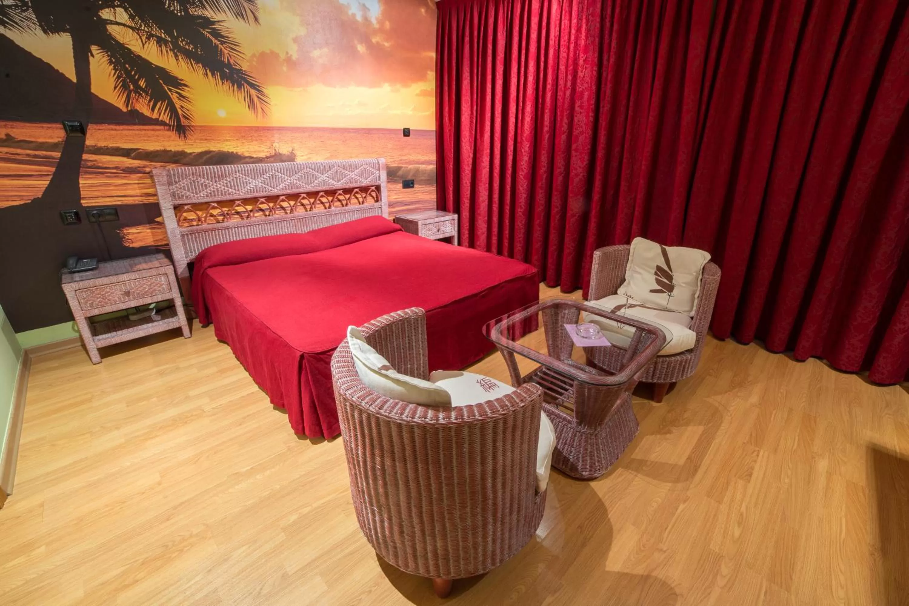 Bed in Motel Acropolis