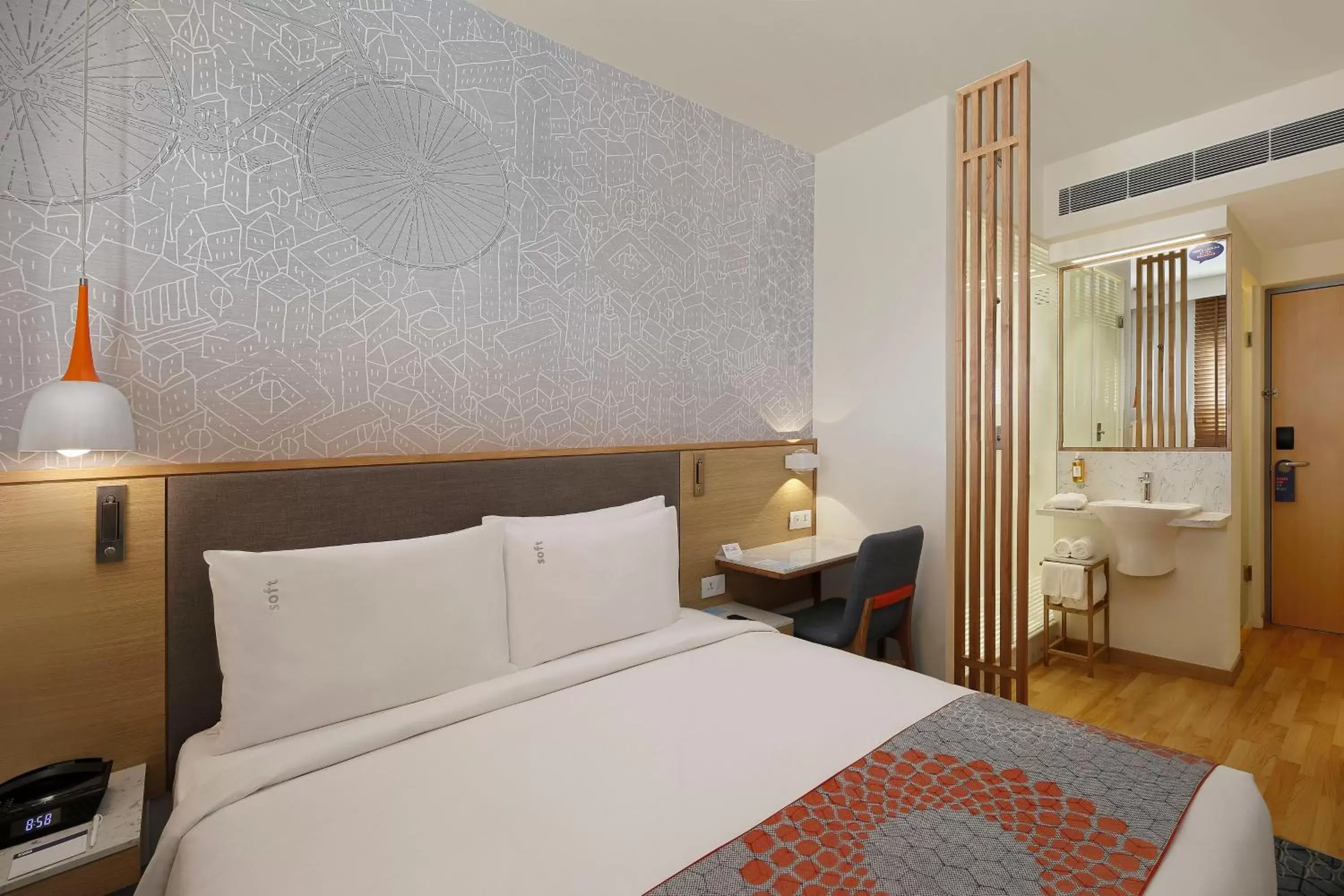 Bedroom, Bed in Holiday Inn Express Nashik Indira Nagar, an IHG Hotel