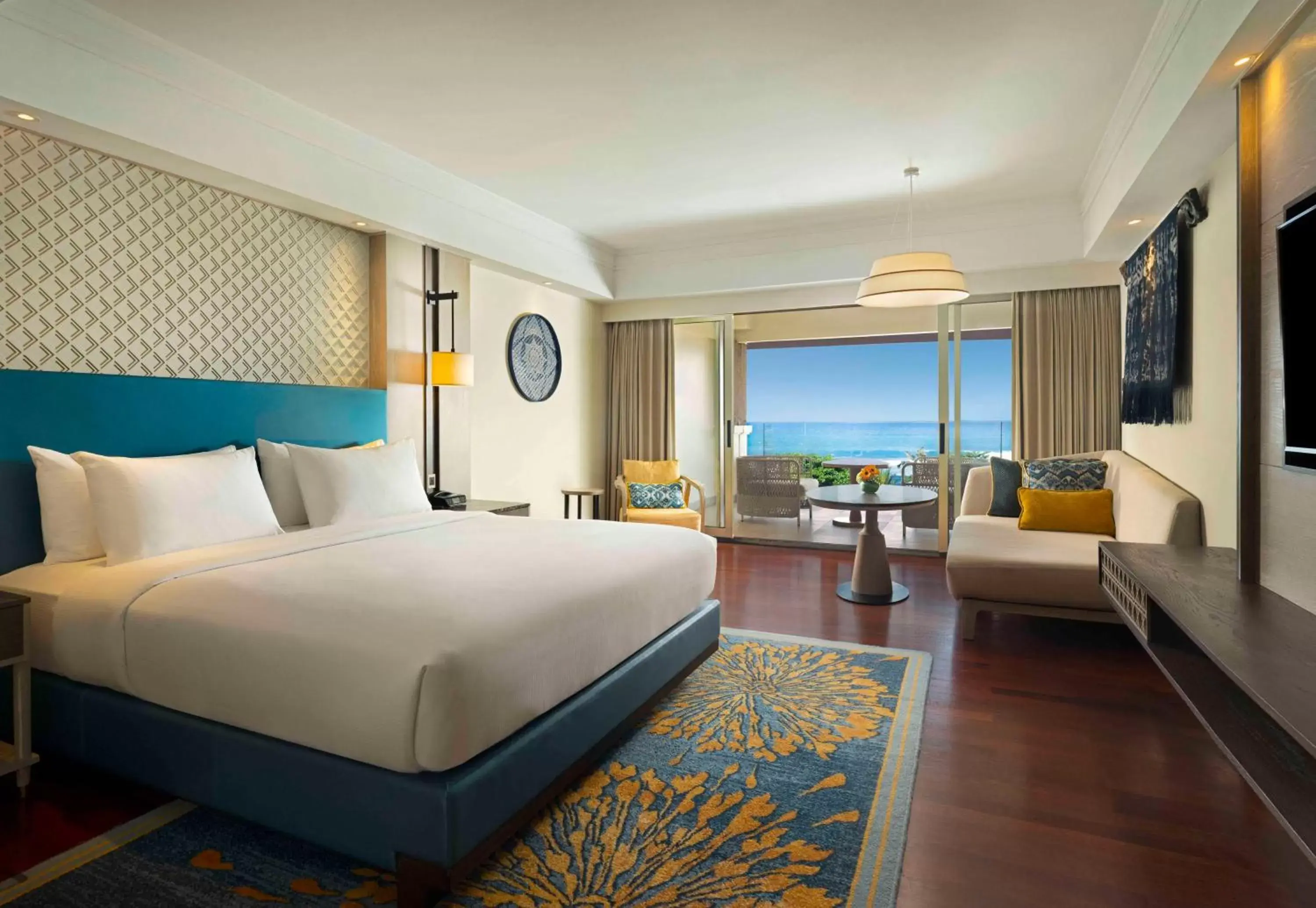 Bed in Hilton Bali Resort