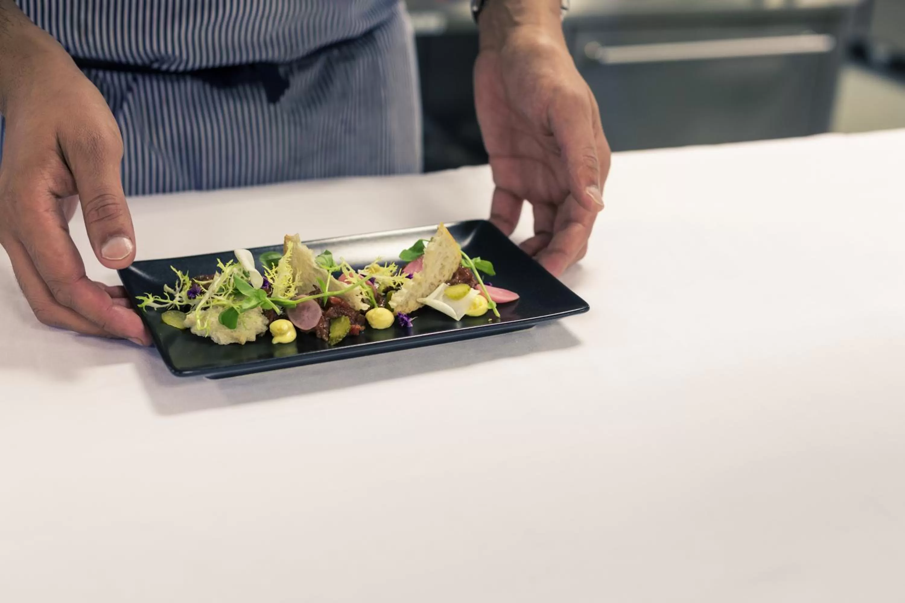 Food in Sunday Box Hill Burford Bridge Hotel