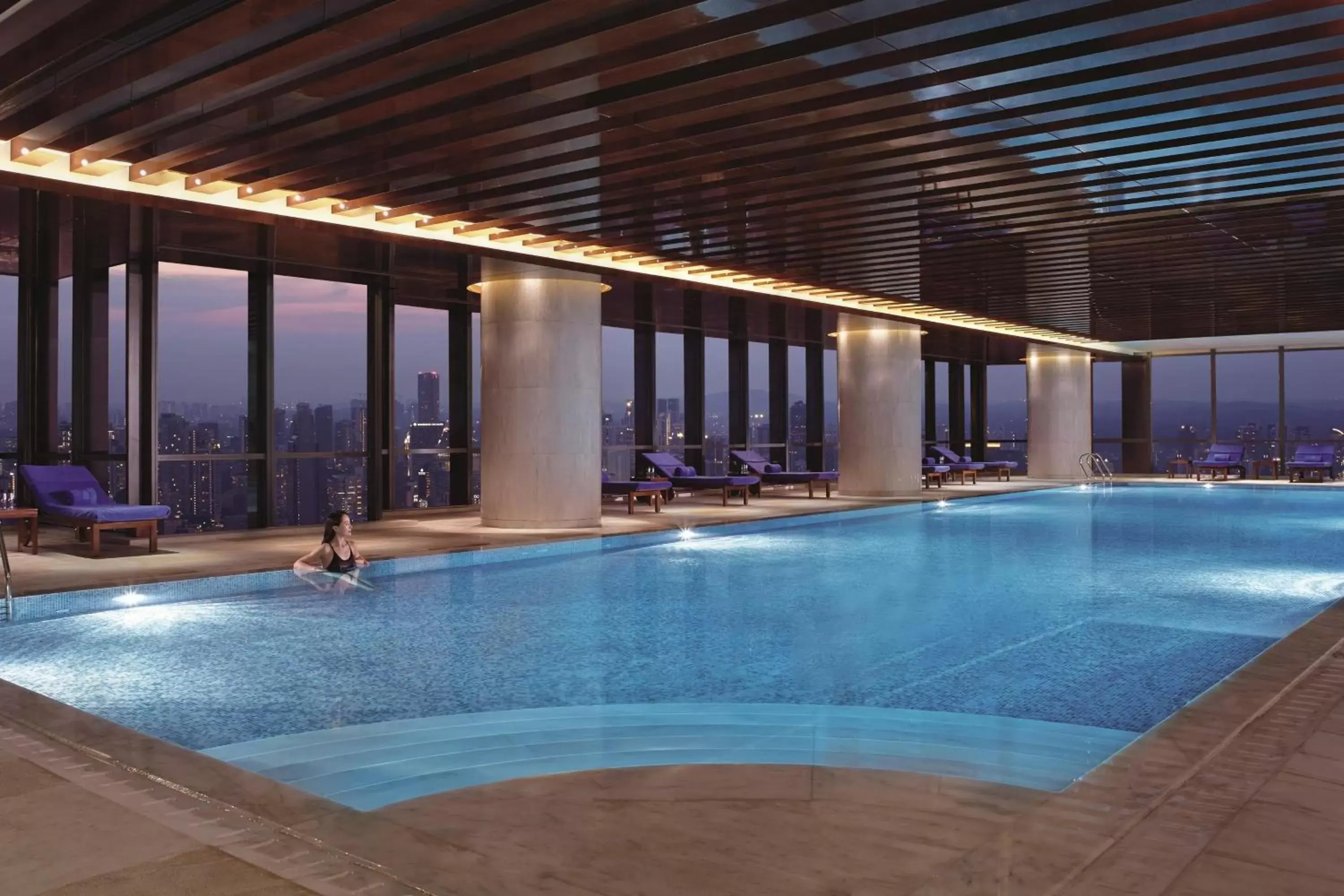 Swimming Pool in The Ritz-Carlton, Chengdu