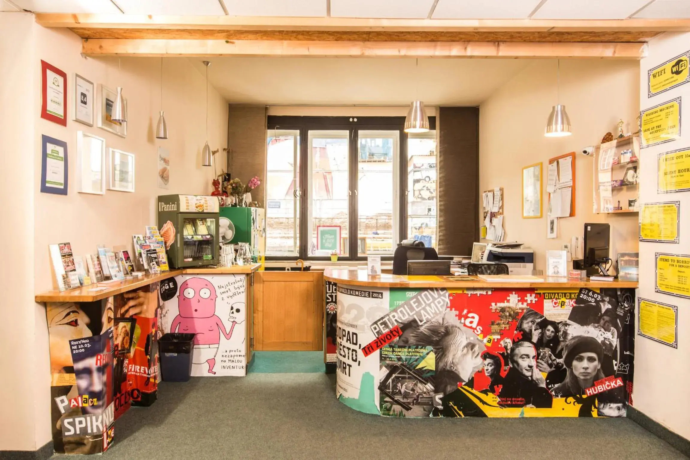 Lobby or reception in Hostel Downtown