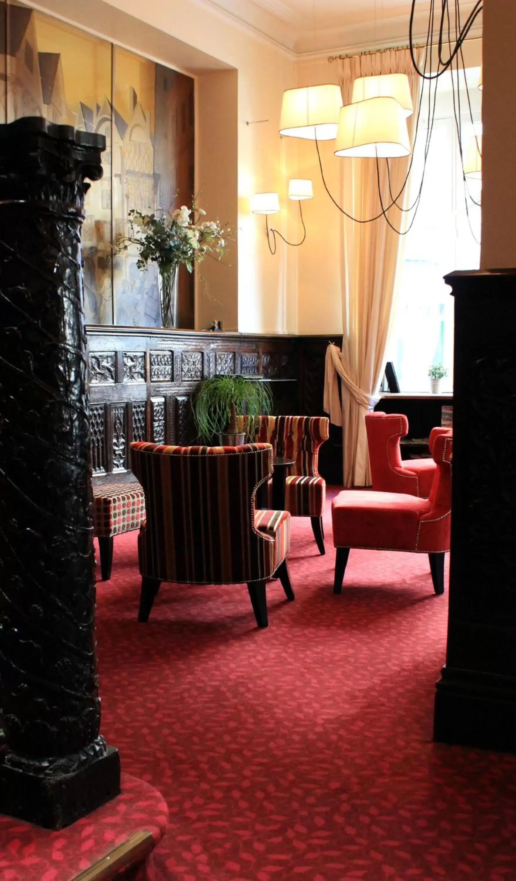 Lobby or reception in Hôtel De L'Europe