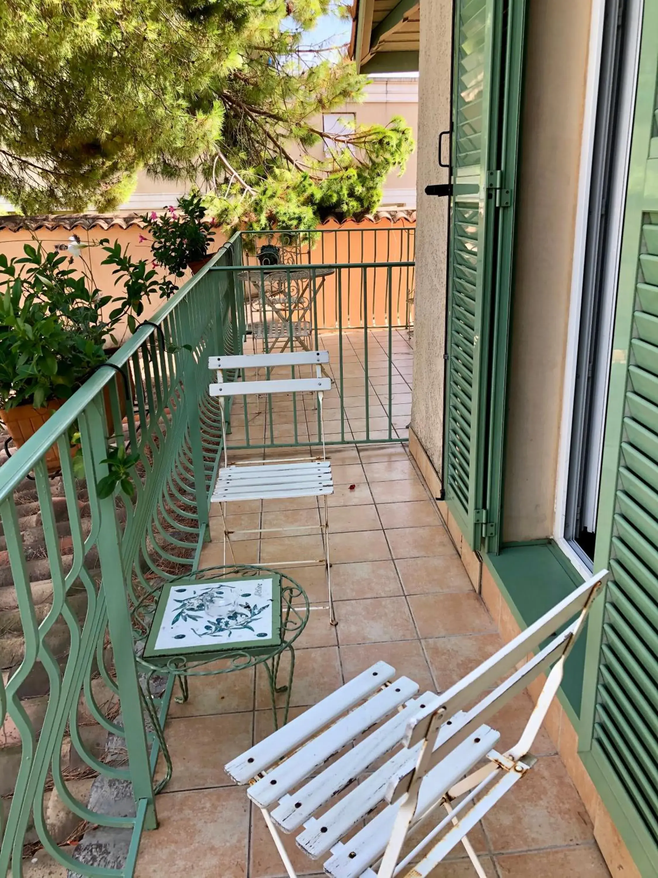 Balcony/Terrace in Le Ponteil