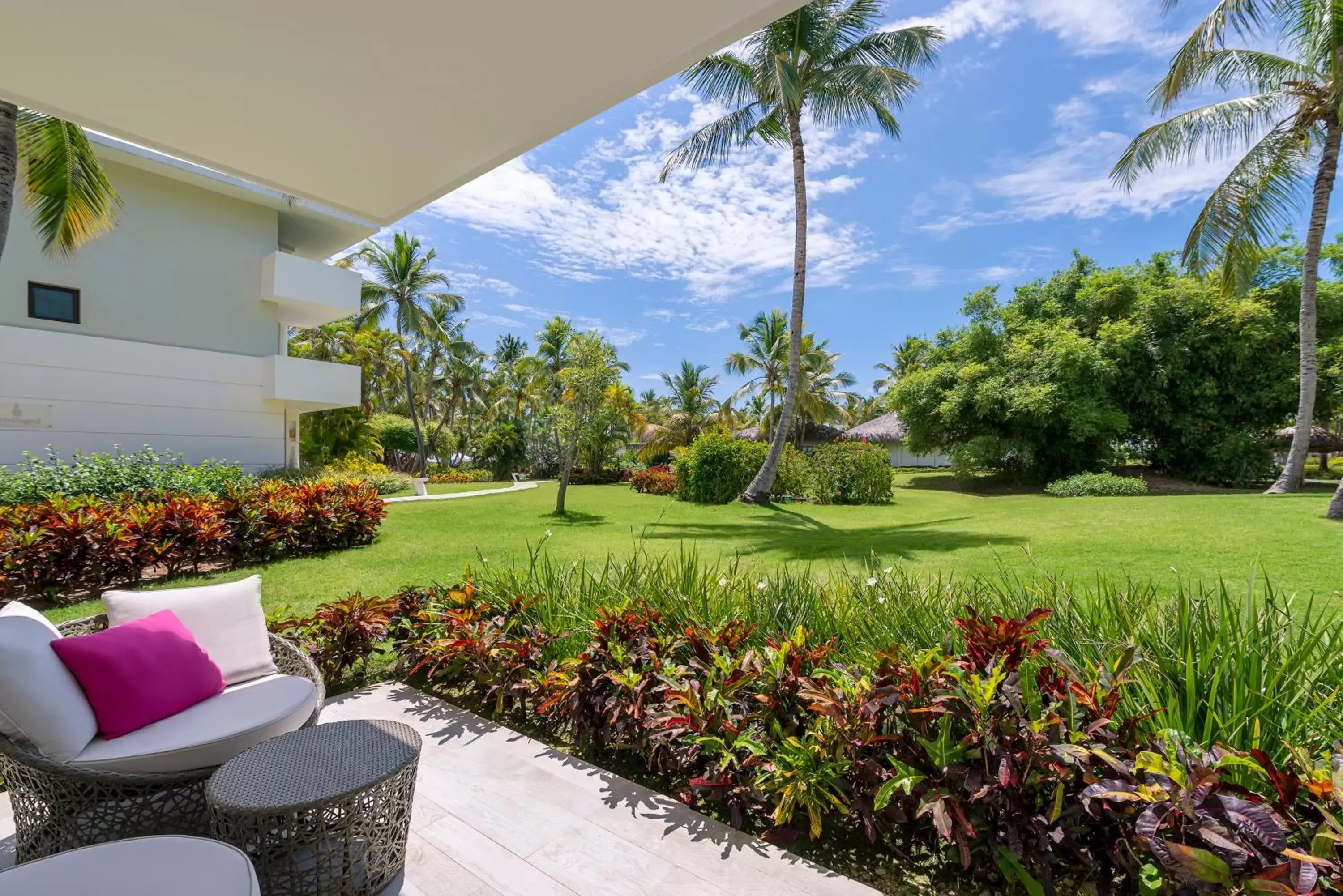 Patio in Catalonia Punta Cana - All Inclusive